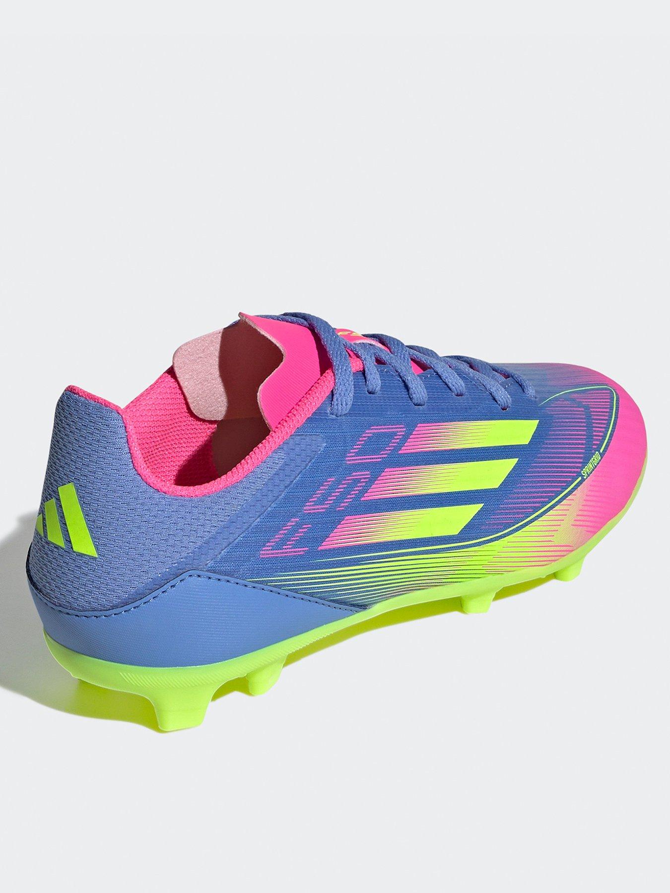  image of adidas-junior-f50-league-firm-ground-football-boot-blue