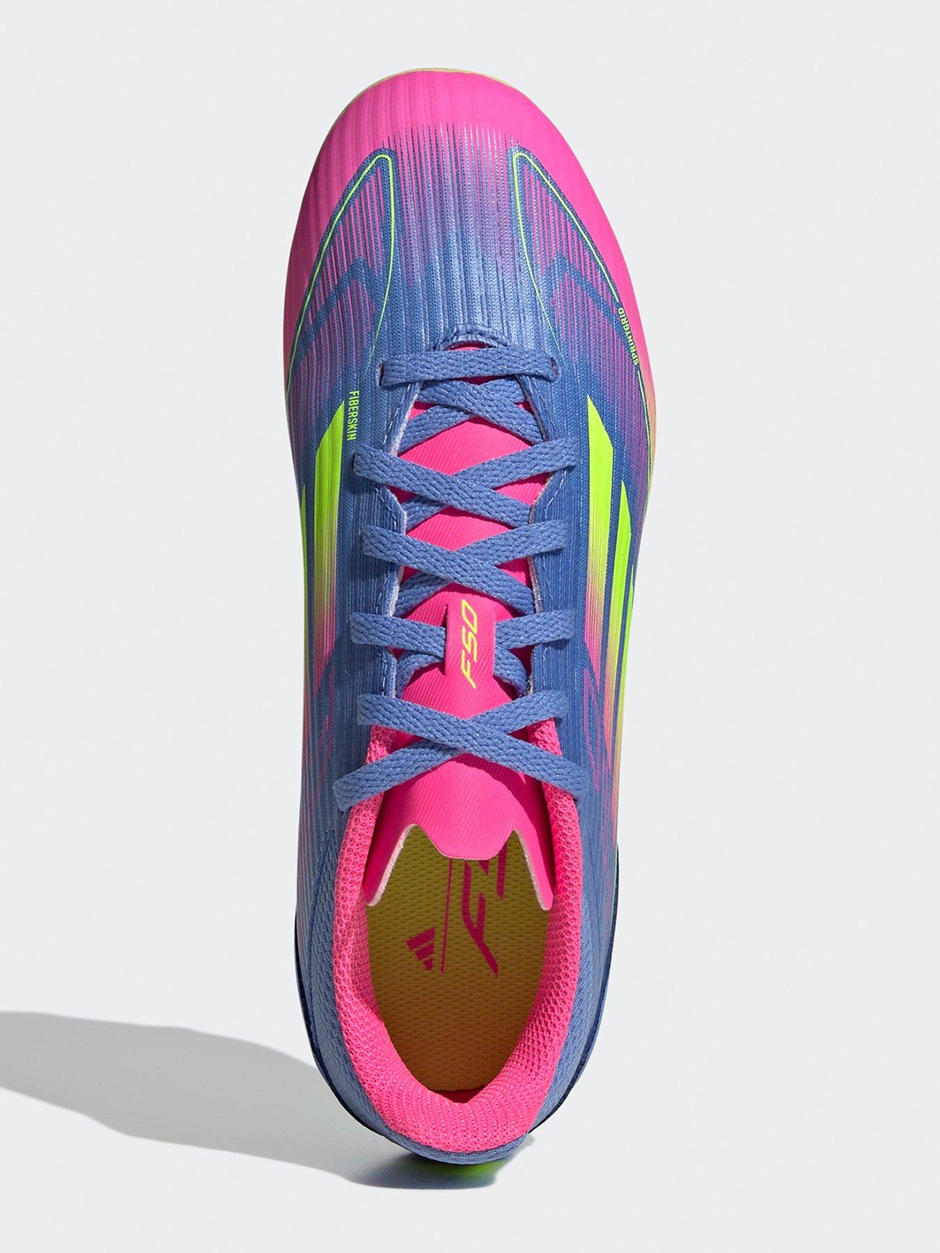  image of adidas-junior-f50-league-firm-ground-football-boot-blue