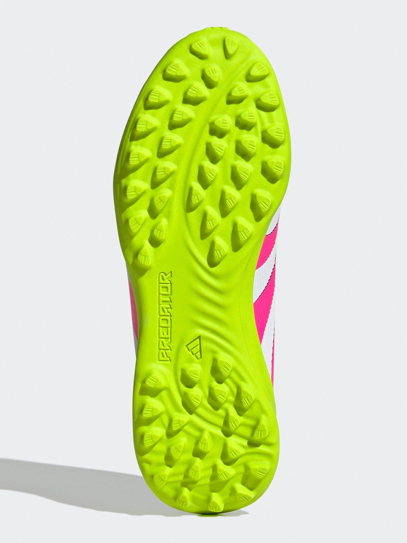  image of adidas-junior-predator-league-laceless-astro-turf-football-boot-white