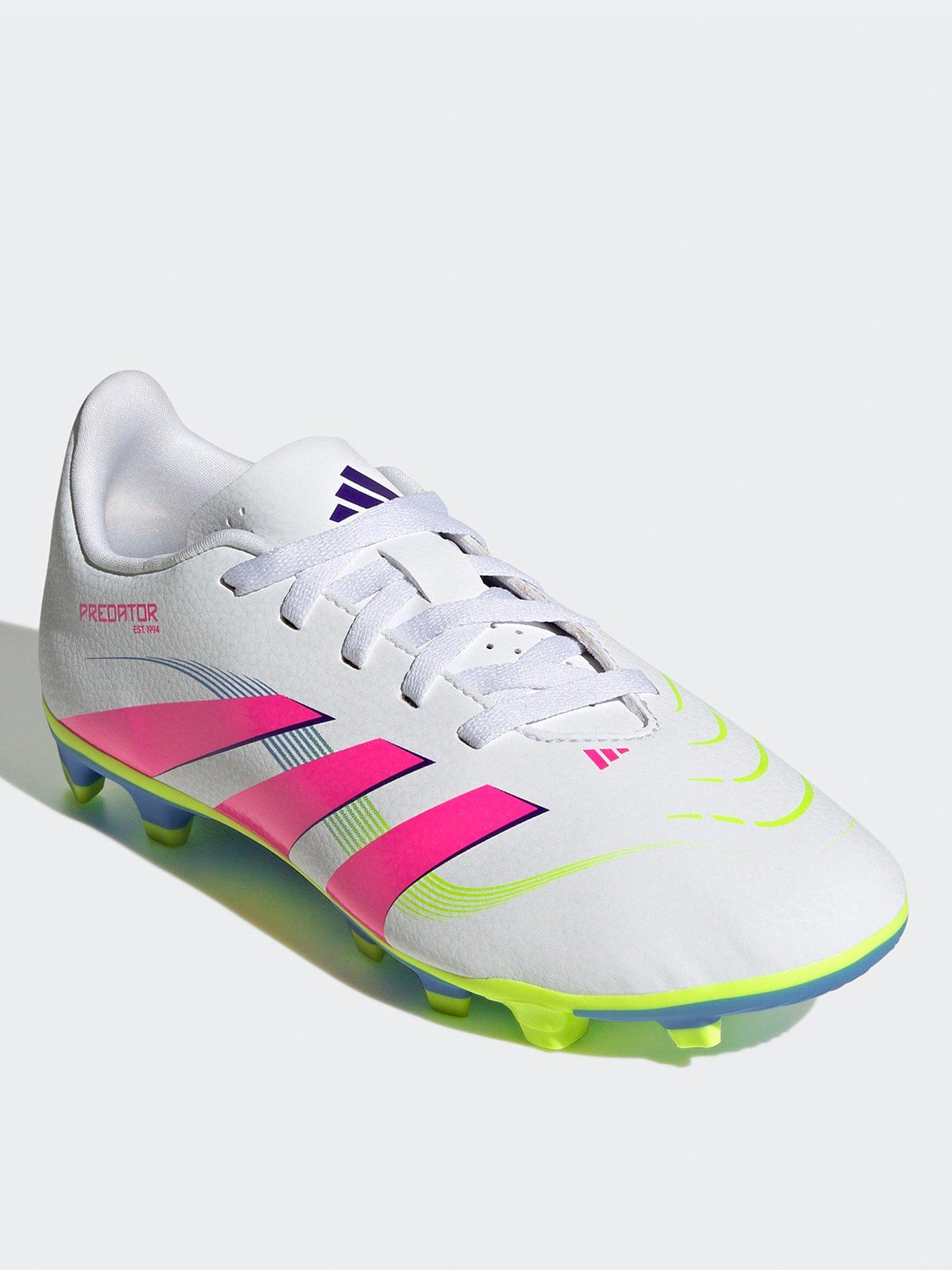  image of adidas-junior-predator-club-firm-ground-football-boot-white