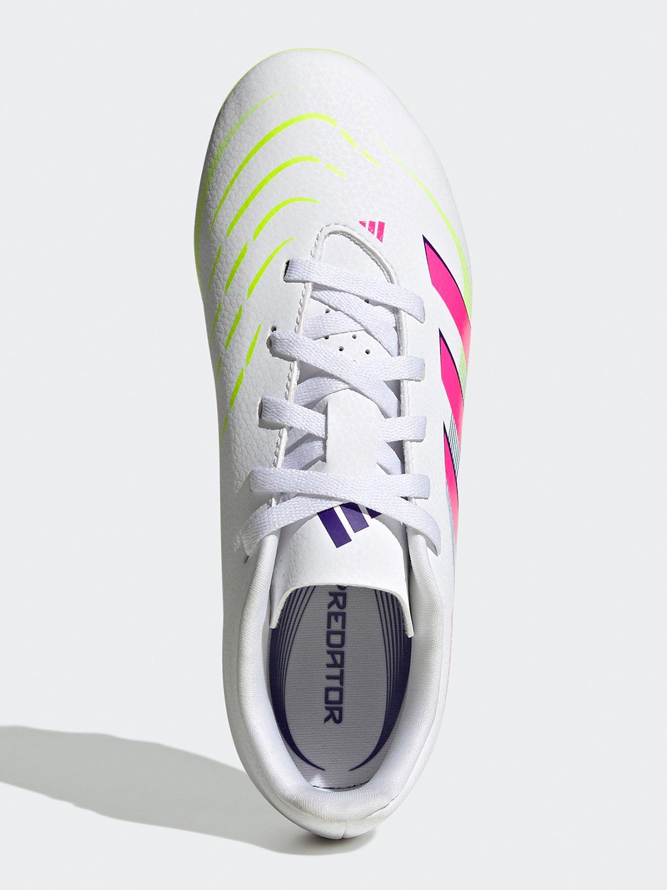  image of adidas-junior-predator-club-firm-ground-football-boot-white