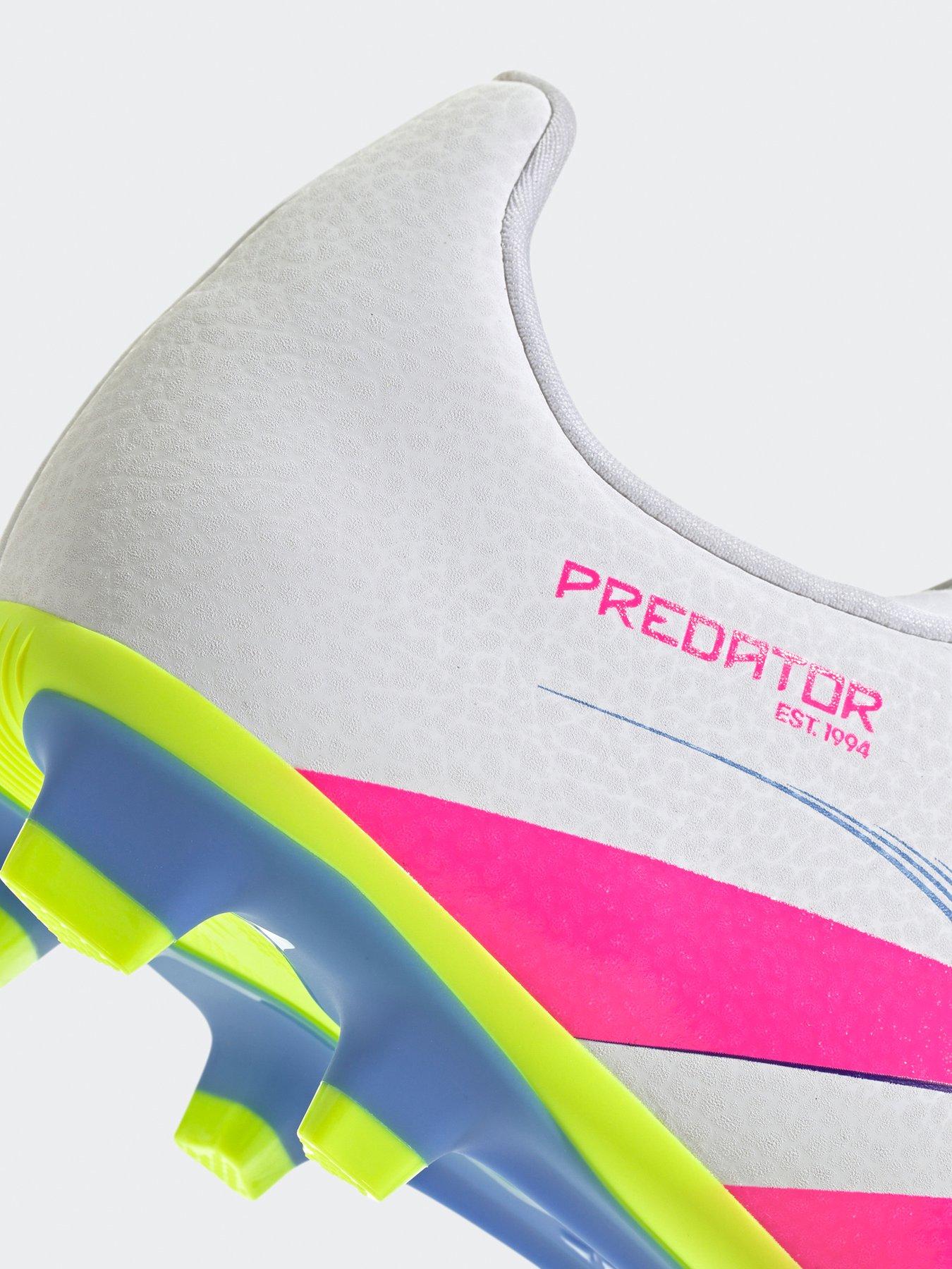  image of adidas-junior-predator-club-firm-ground-football-boot-white