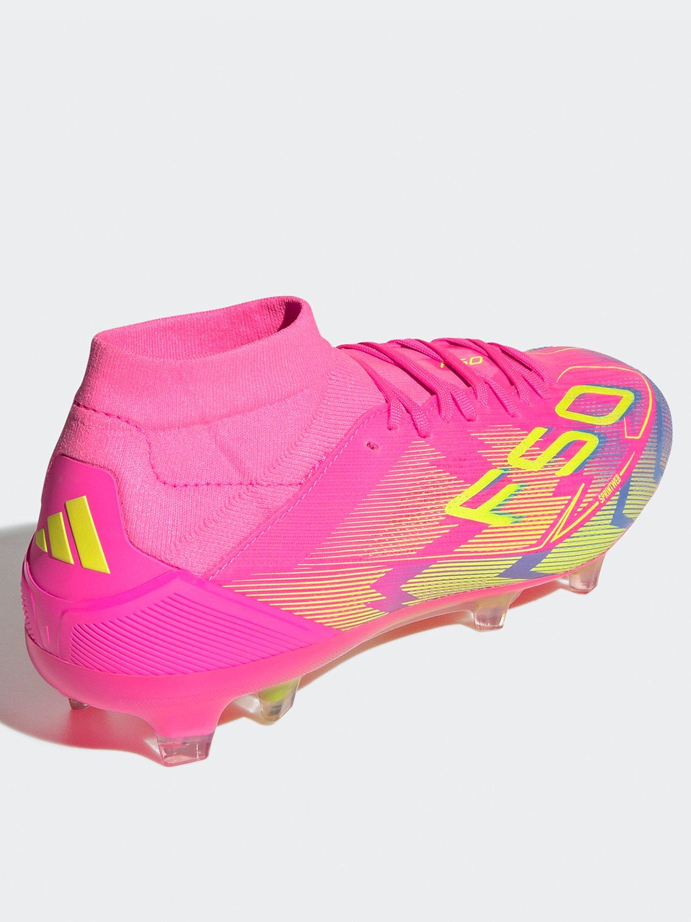  image of adidas-womens-f50-pro-firm-ground-pink