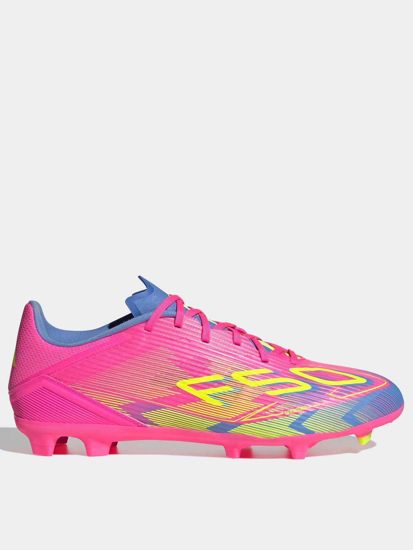 adidas Mens F50 League Firm Ground Football Boot - Yellow