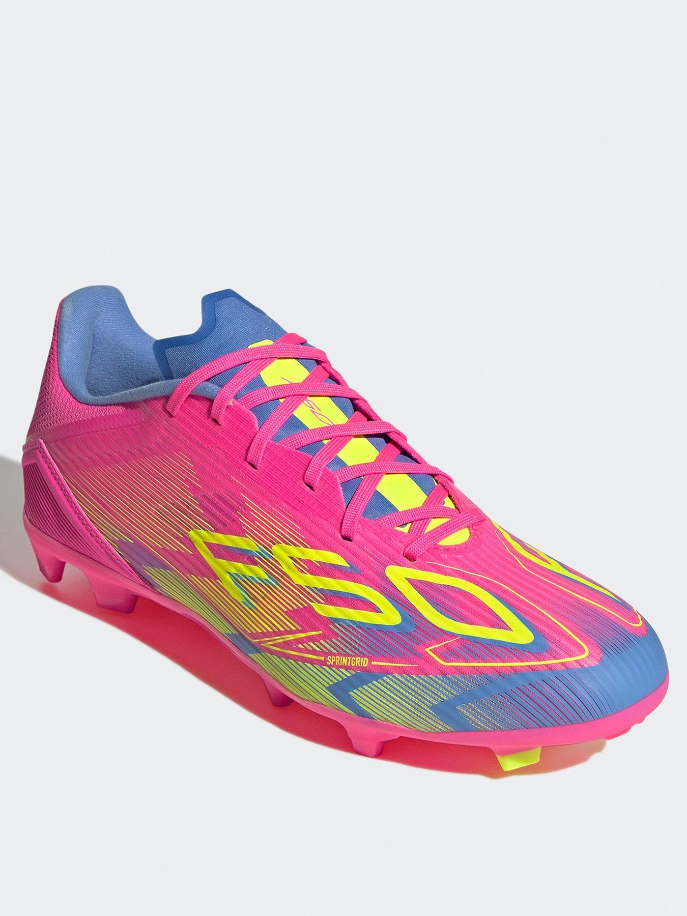  image of adidas-mens-f50-league-firm-ground-football-boot-yellow