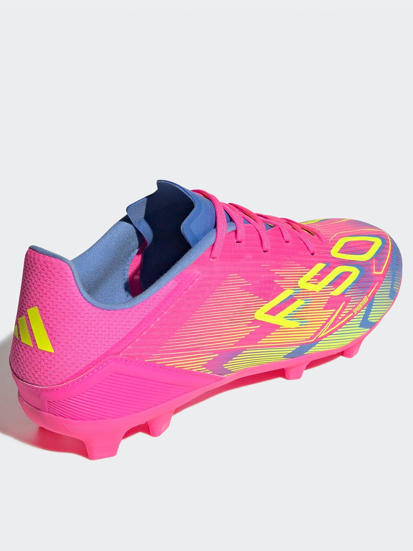  image of adidas-mens-f50-league-firm-ground-football-boot-yellow