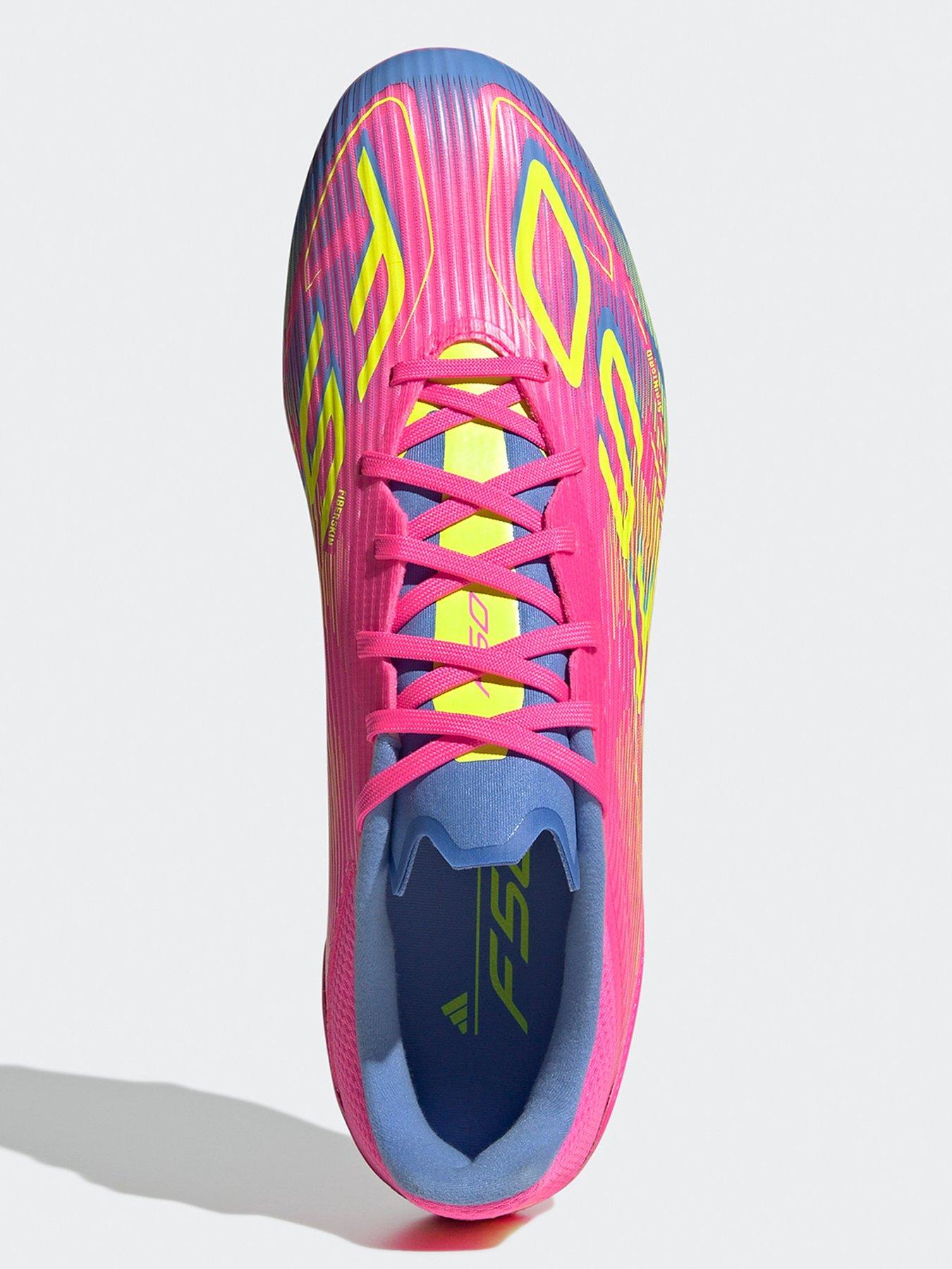  image of adidas-mens-f50-league-firm-ground-football-boot-yellow