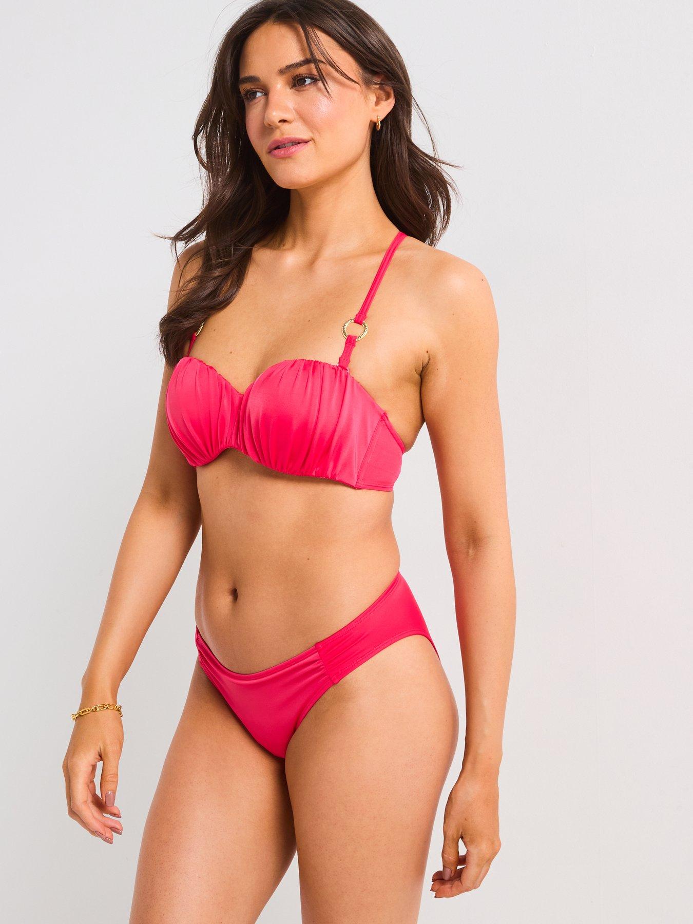 Image 3 of 4 of DORINA Mali Bikini Brief - Coral