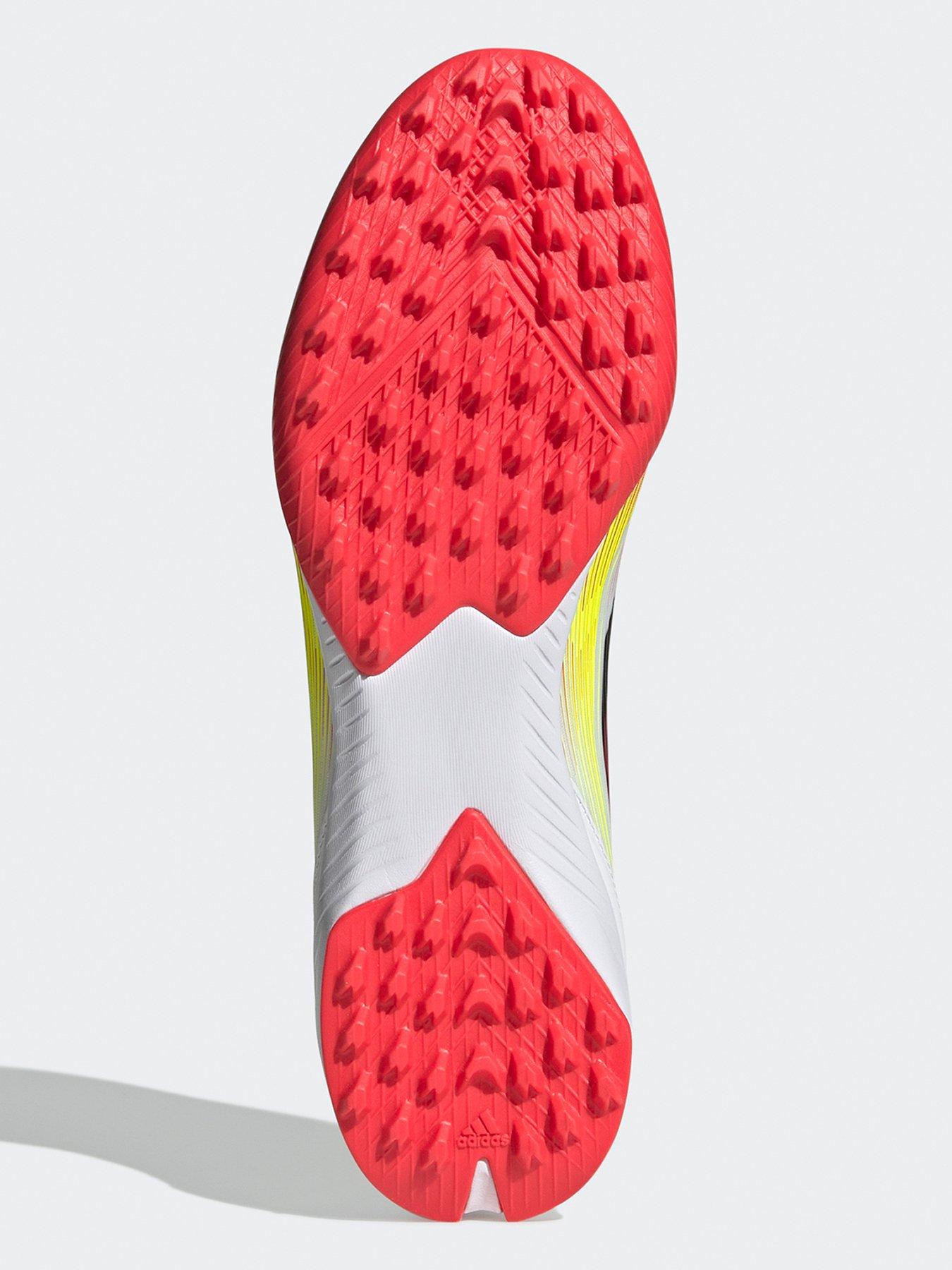  image of adidas-mens-f50-league-laceless-astro-turf-football-boot-white