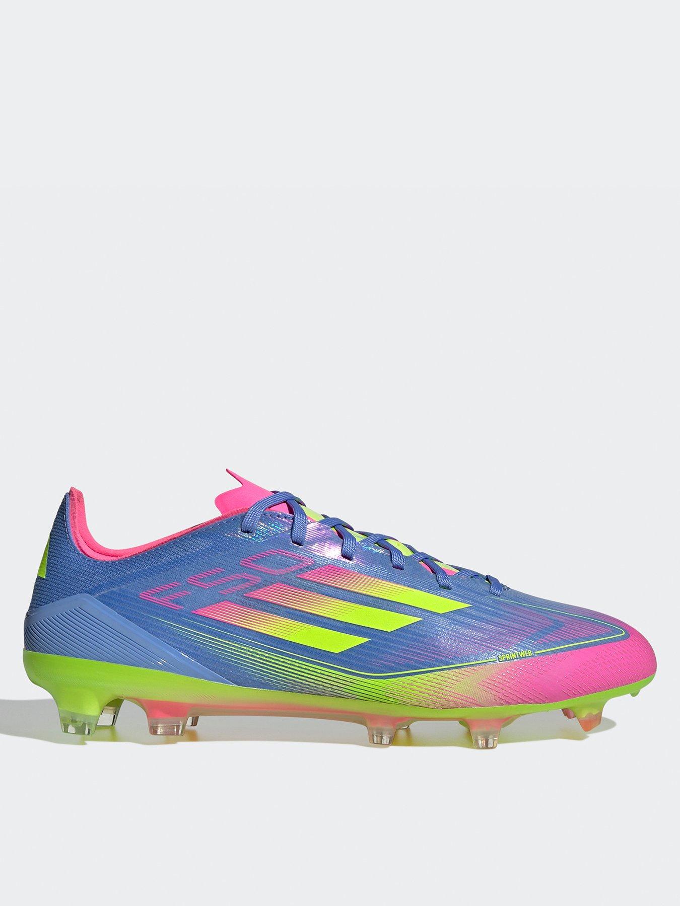 adidas Mens F50 Pro Firm Ground Football Boot - Blue