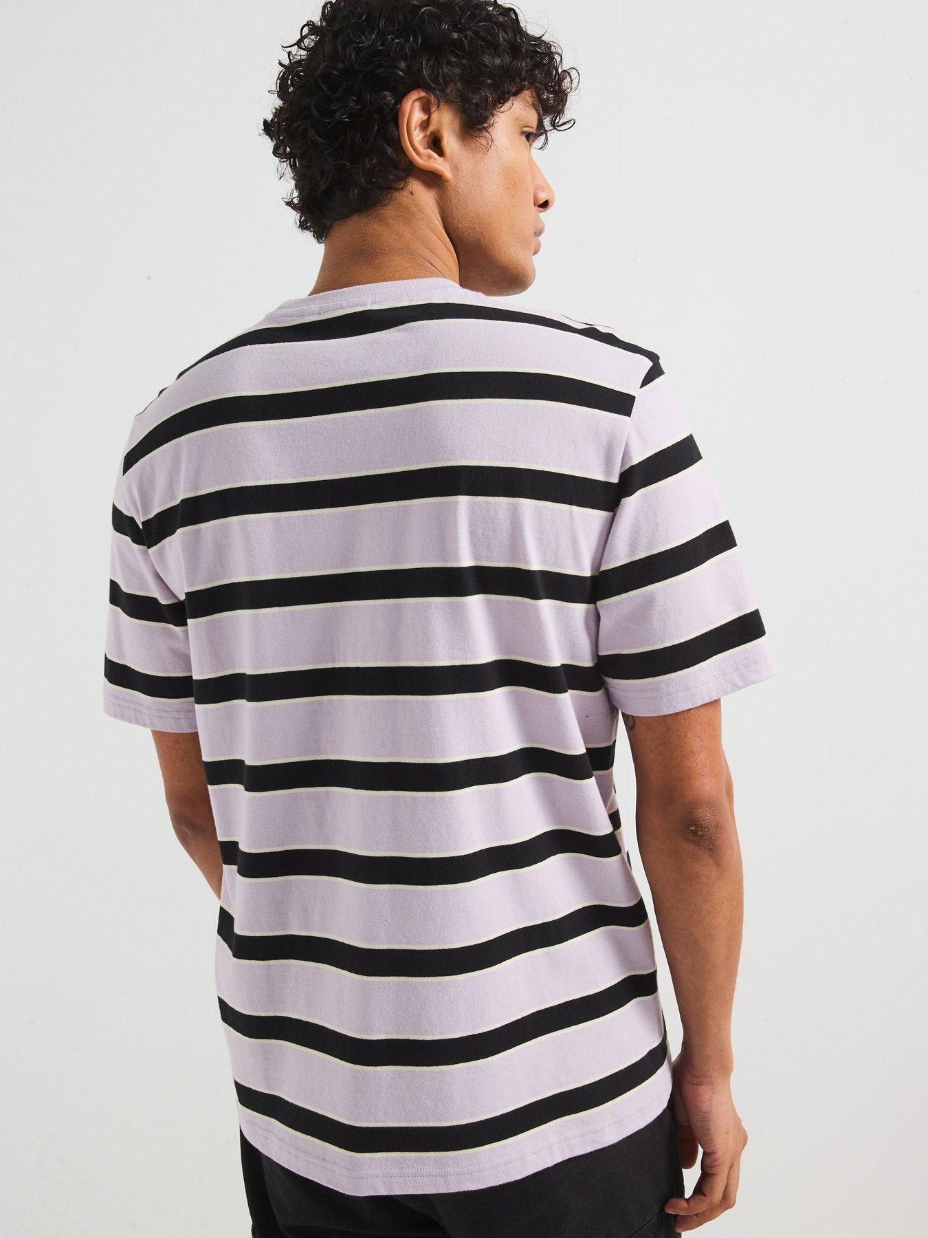  image of barbour-international-luca-stripe-t-shirt--light-purple