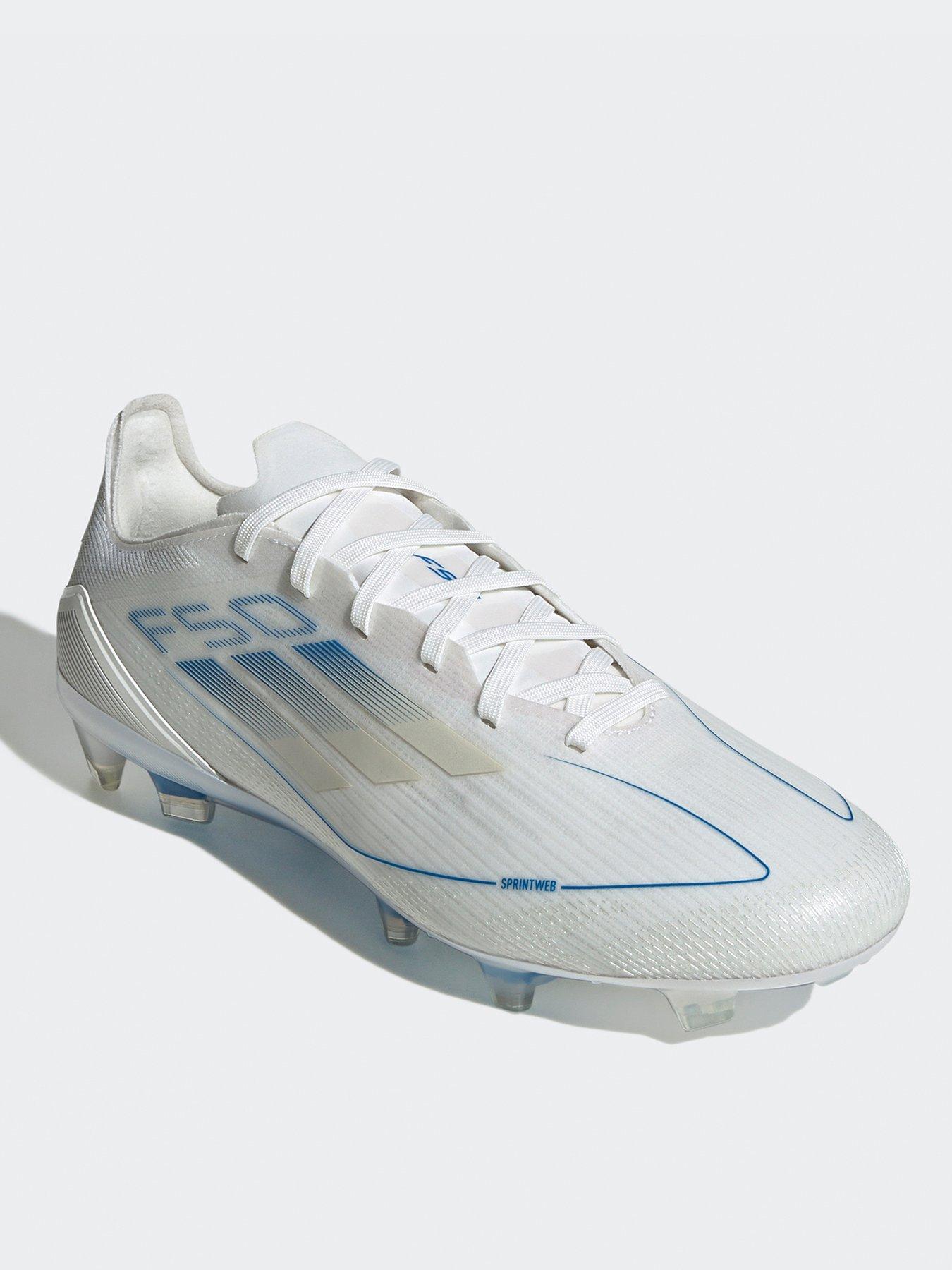  image of adidas-mens-f50-pro-firm-ground-football-boot-white