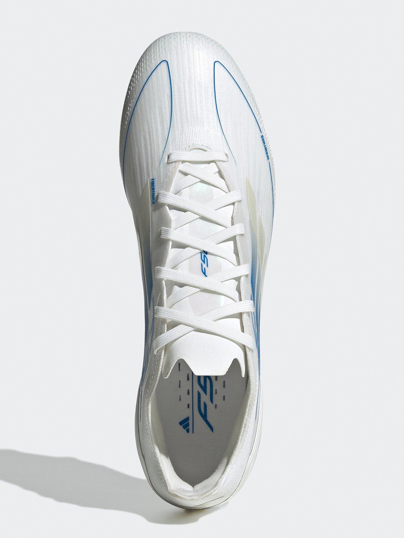  image of adidas-mens-f50-pro-firm-ground-football-boot-white