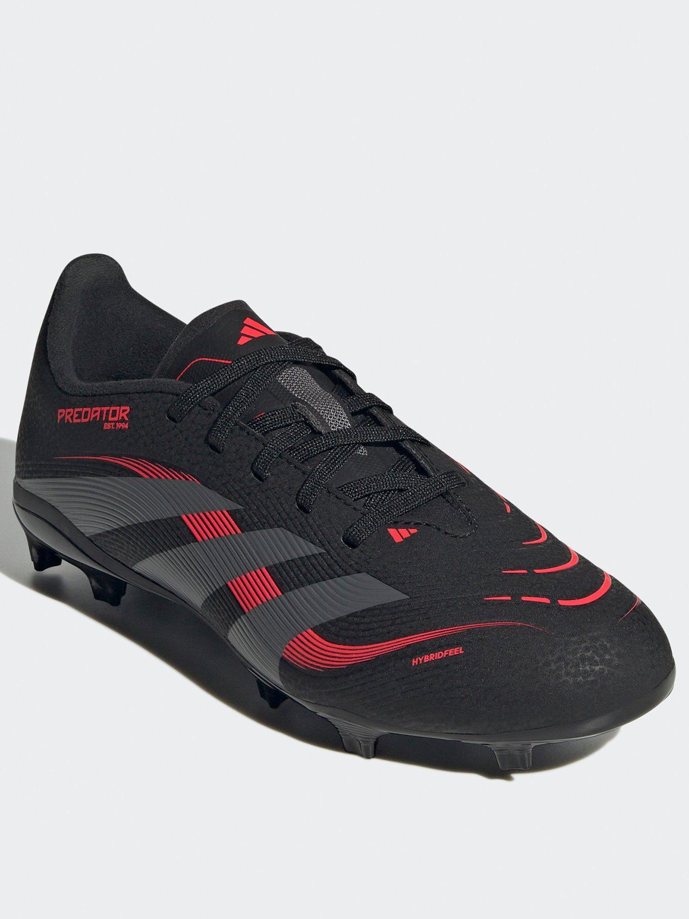  image of adidas-junior-predator-leaguenbspfirm-ground-football-boots-black