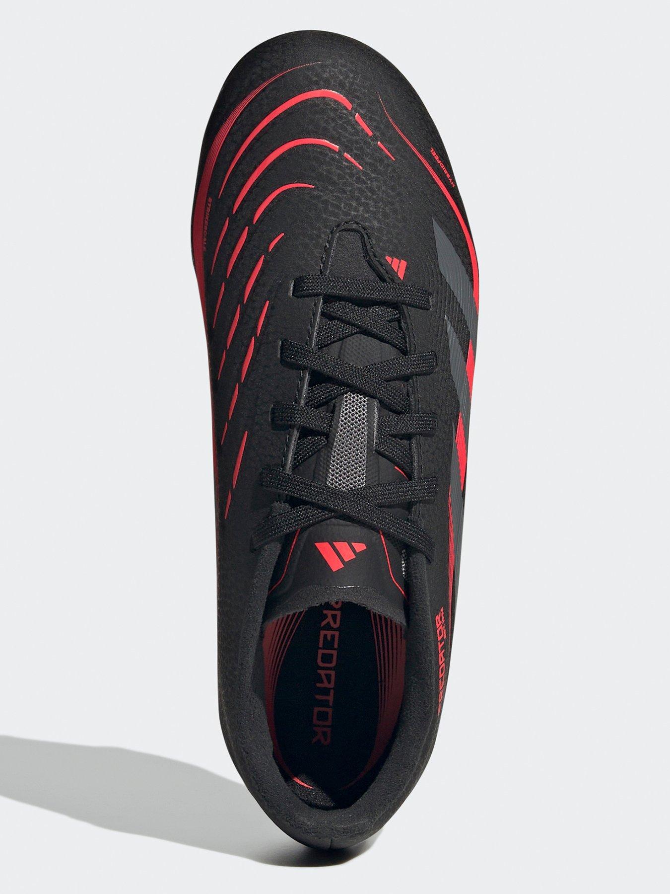  image of adidas-junior-predator-leaguenbspfirm-ground-football-boots-black