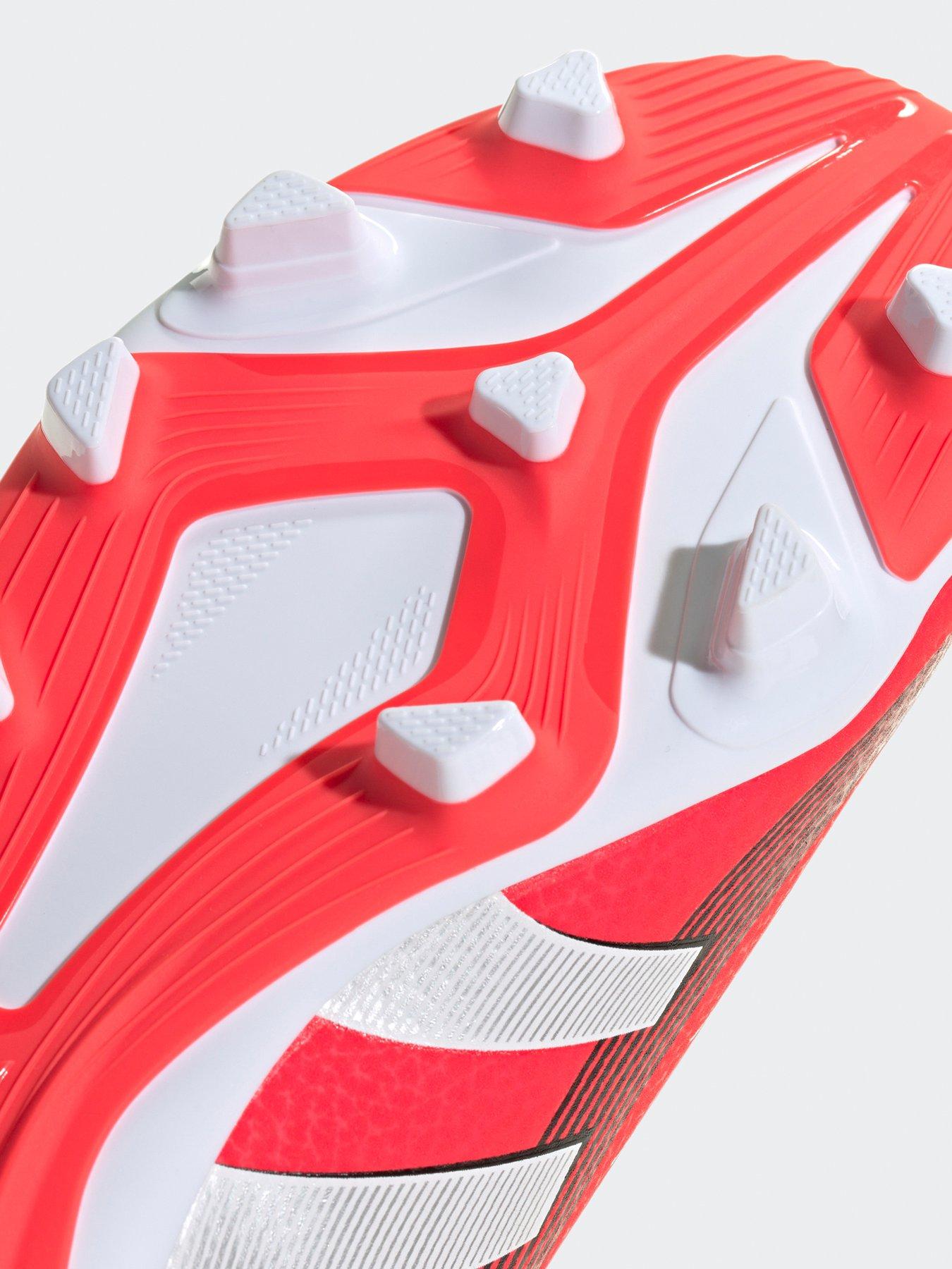 Image 7 of 8 of adidas Junior Predator Club Astro Turf Football Boot - Red