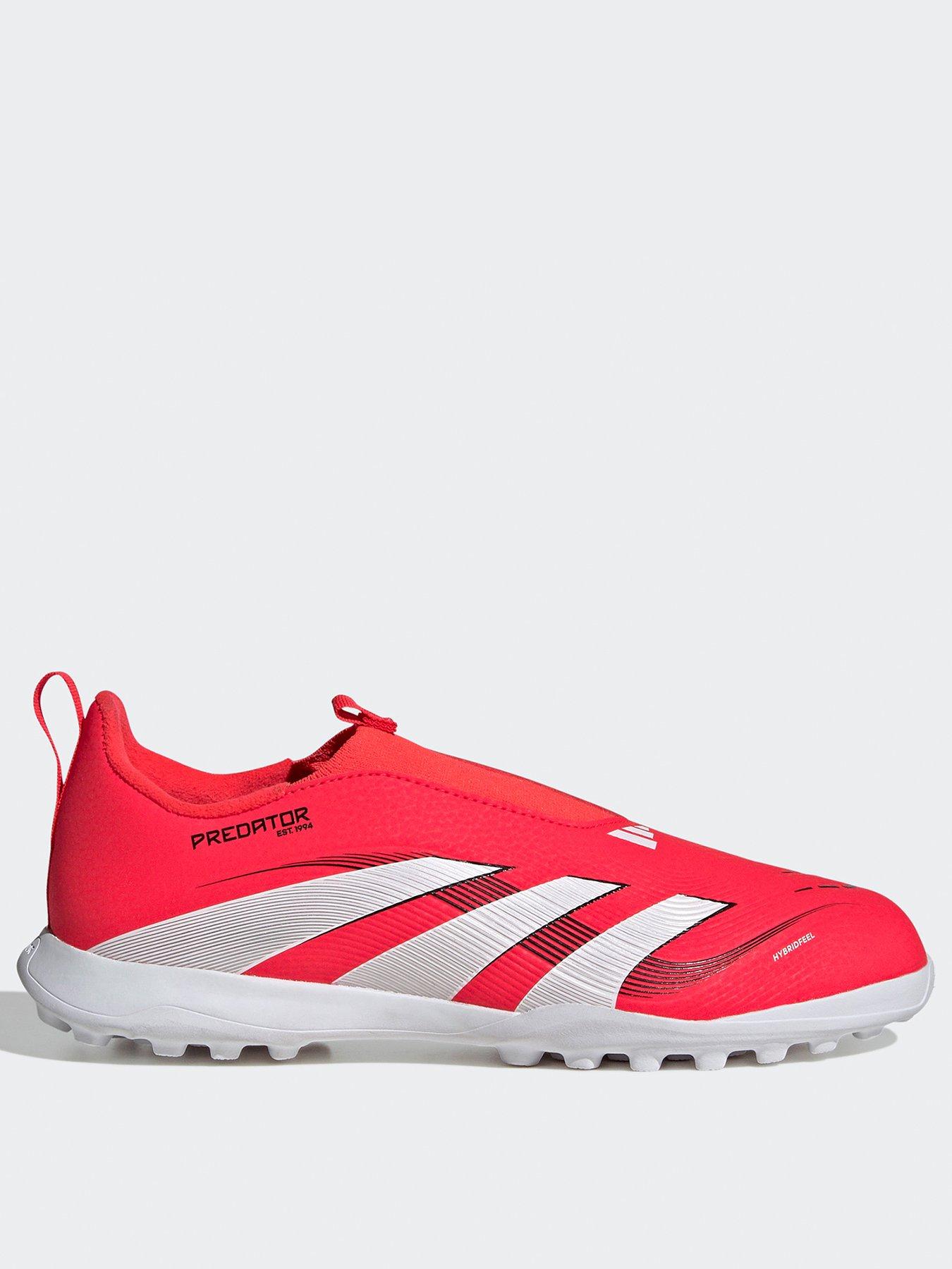 front image of adidas-junior-predator-league-firm-ground-football-boot-red