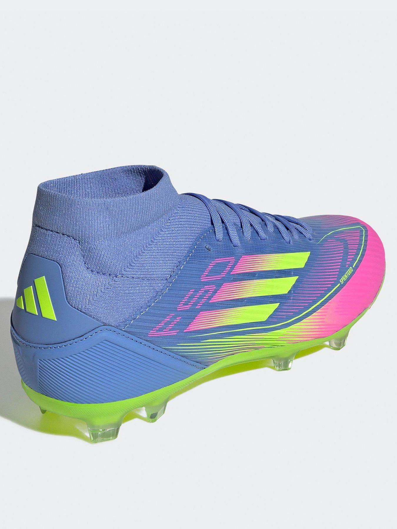  image of adidas-womens-f50-league-firm-ground-football-boot-blue