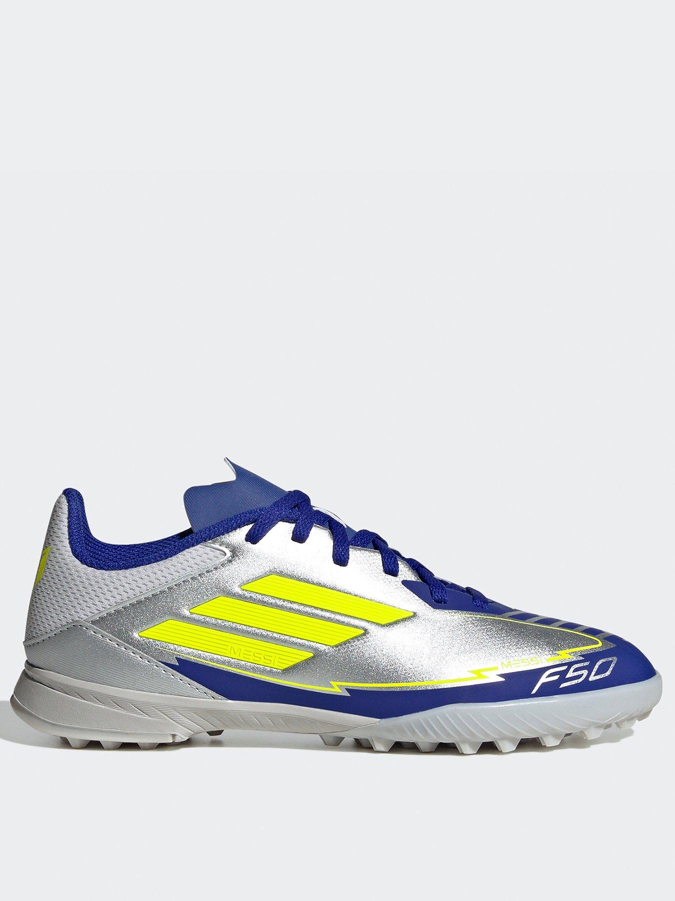 adidas-junior-f50-league-messi-astro-turf-football-boots--silver