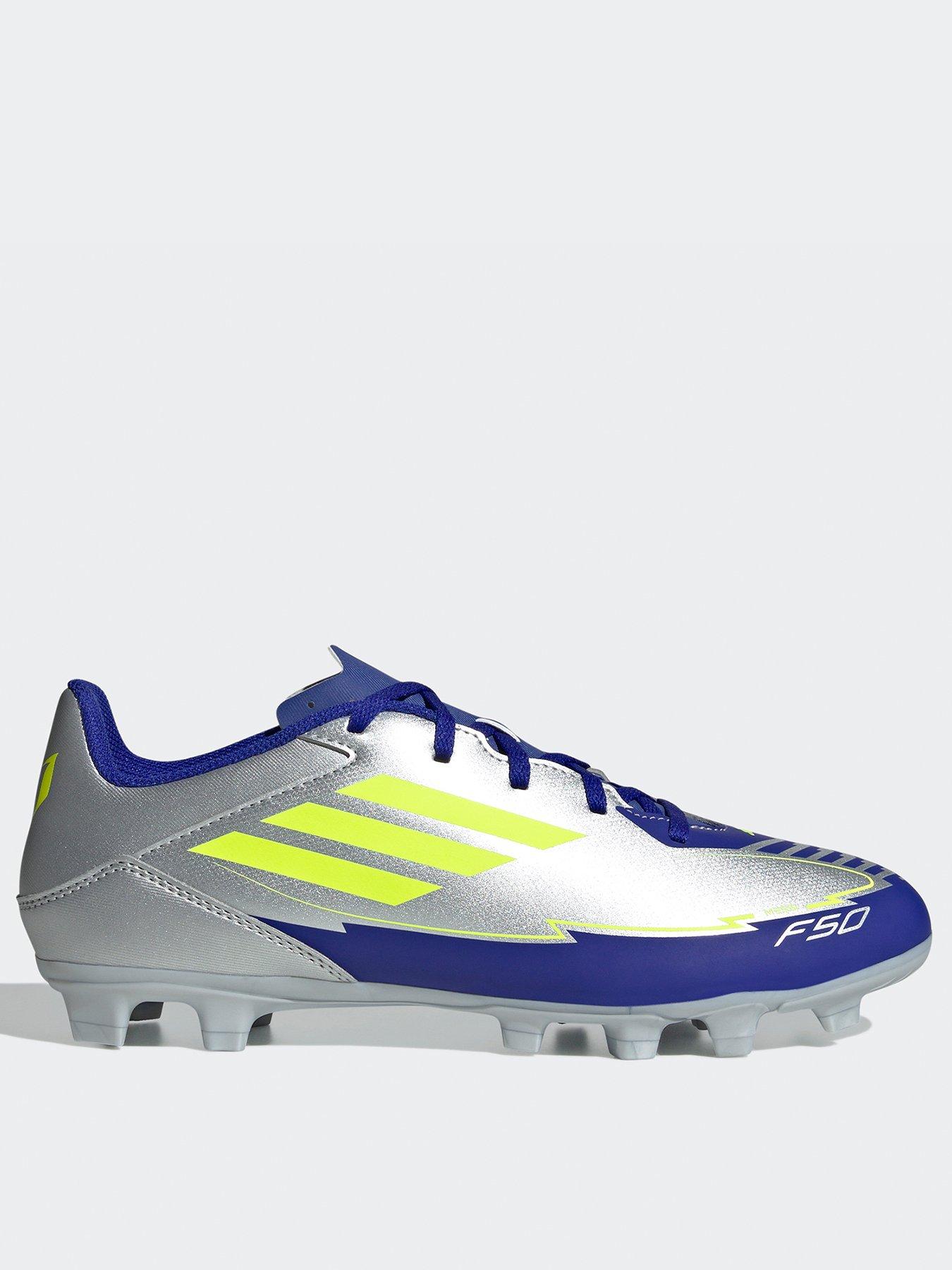adidas Mens F50 Club Messi Firm Ground Football Boots - Silver
