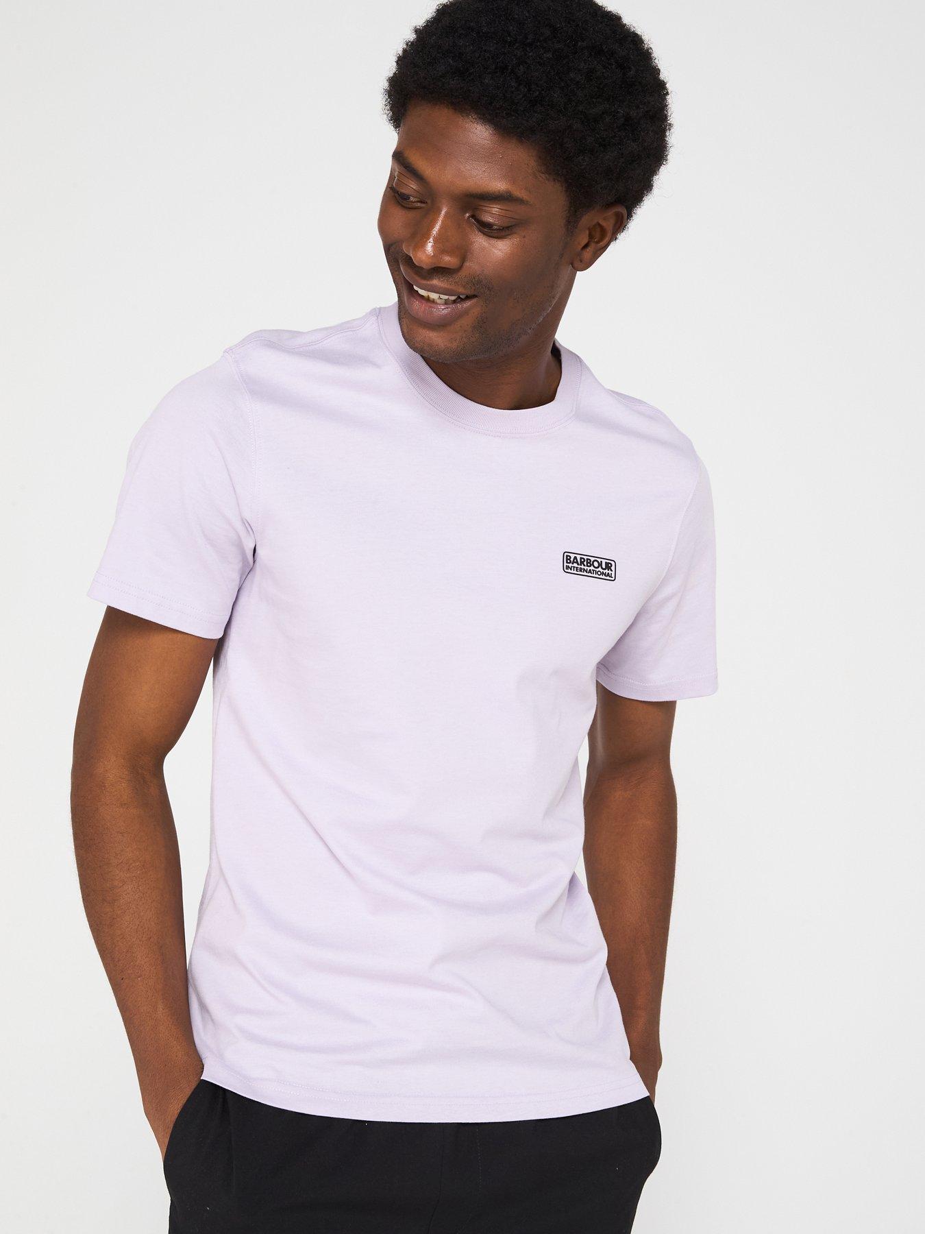 barbour-international-small-logo-short-sleeve-t-shirt--light-purple