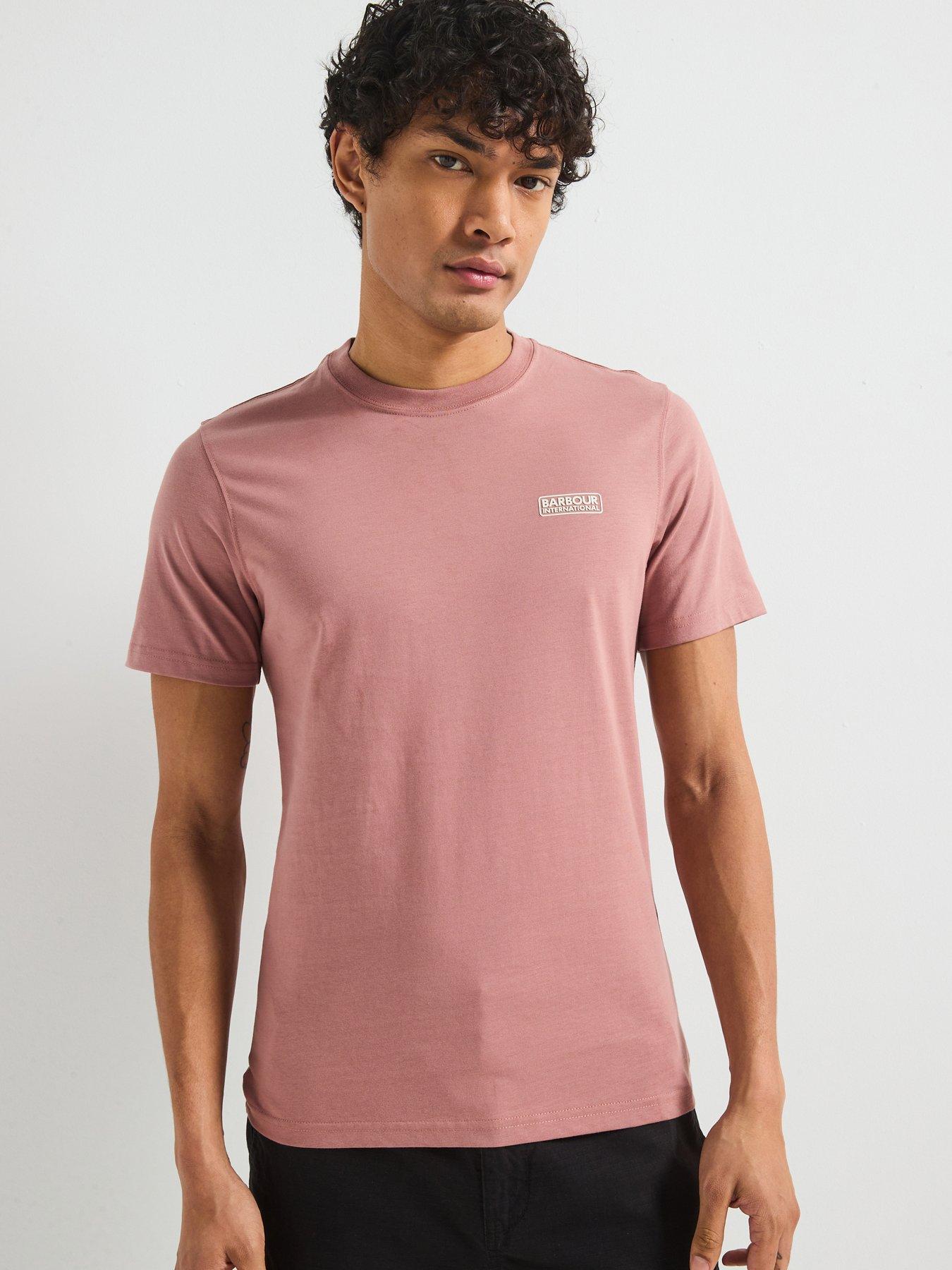 barbour-international-small-logo-short-sleeve-t-shirt--pink