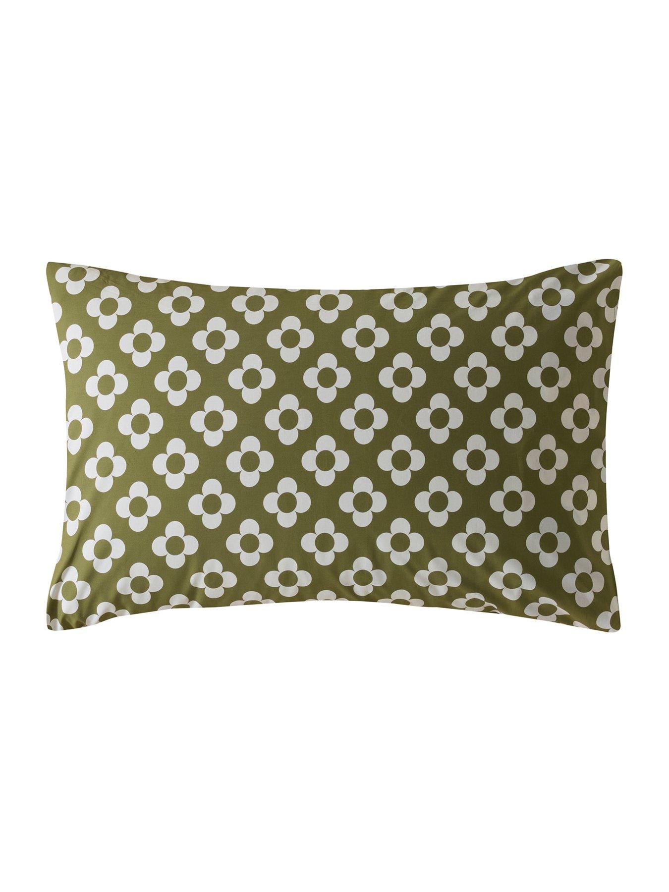  image of orla-kiely-retro-flower-stripe-duvet-set--double