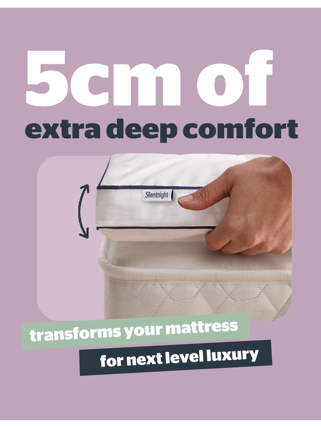 Image 3 of 7 of Silentnight Luxury Supreme Hotel Collection Deep Mattress Topper