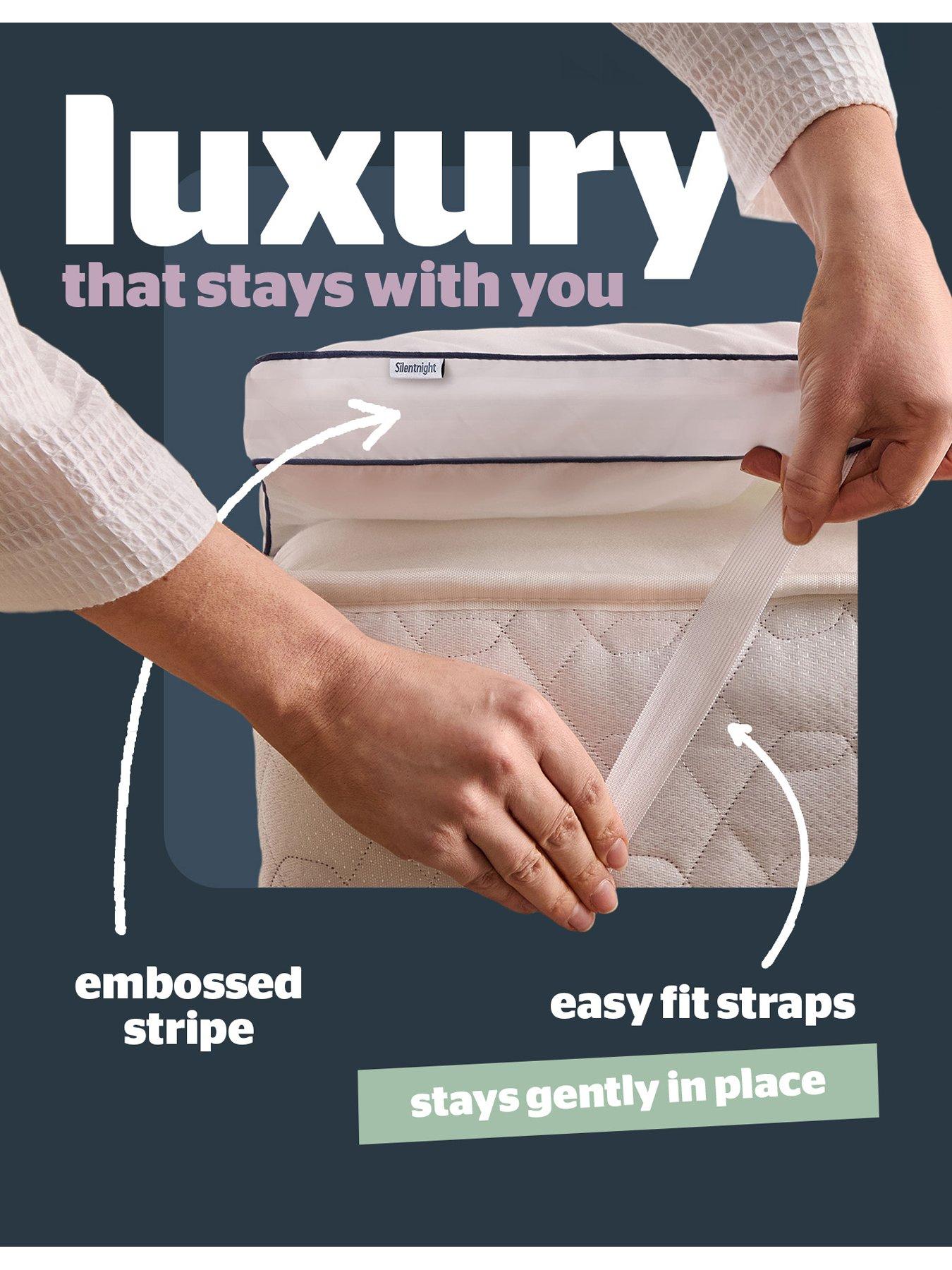 Image 5 of 7 of Silentnight Luxury Supreme Hotel Collection Deep Mattress Topper