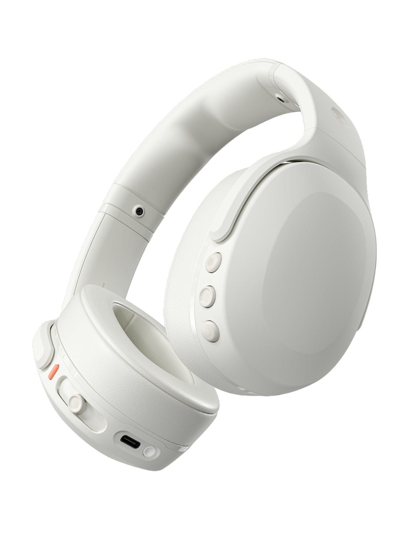 Skullcandy Crusher Evo Sensory Bass Headphones with Personal Sound Bone White littlewoods