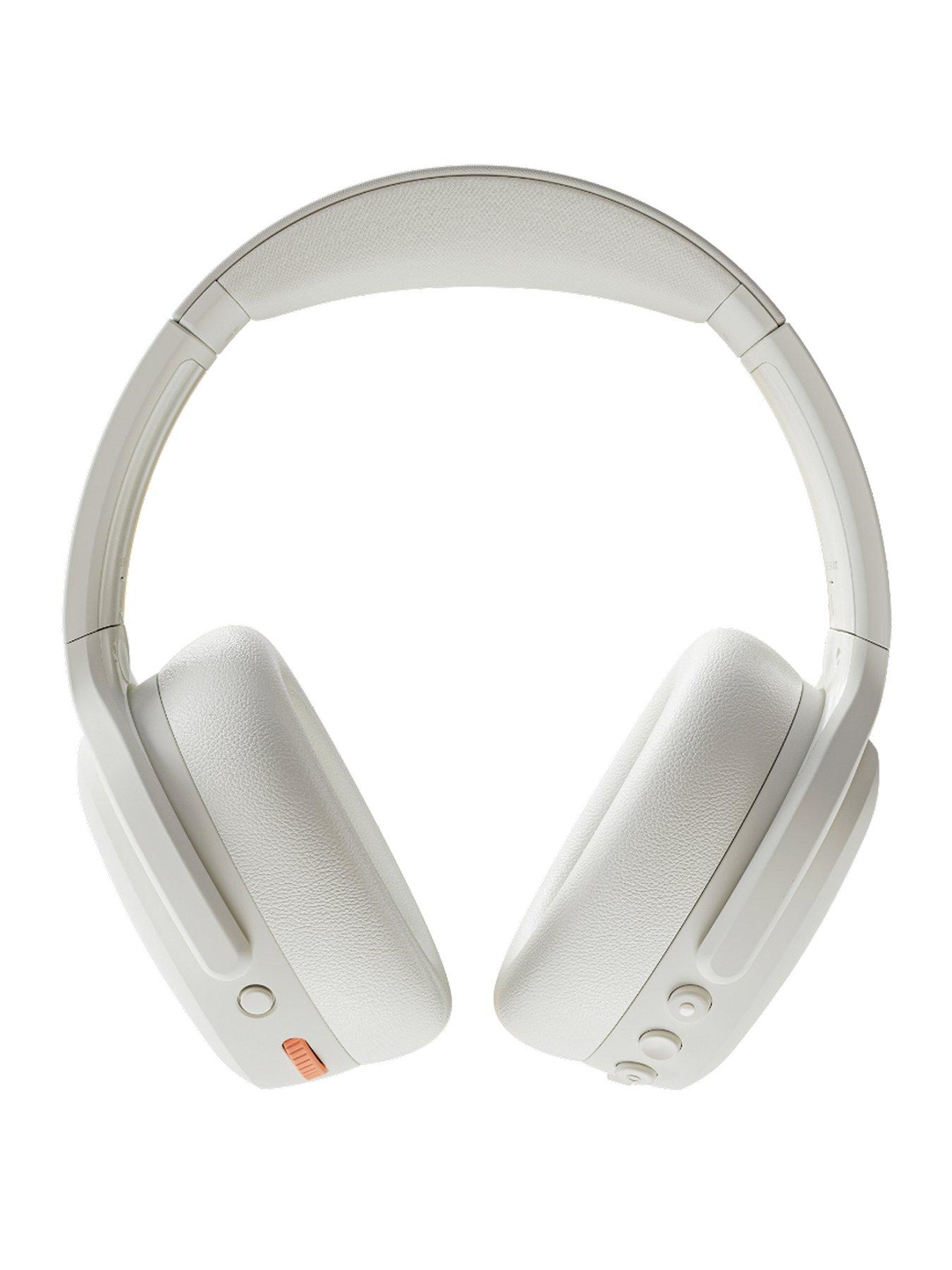 Skullcandy Crusher ANC 2 Sensory Bass Headphones with Active Noise Cancelling Bone White littlewoods