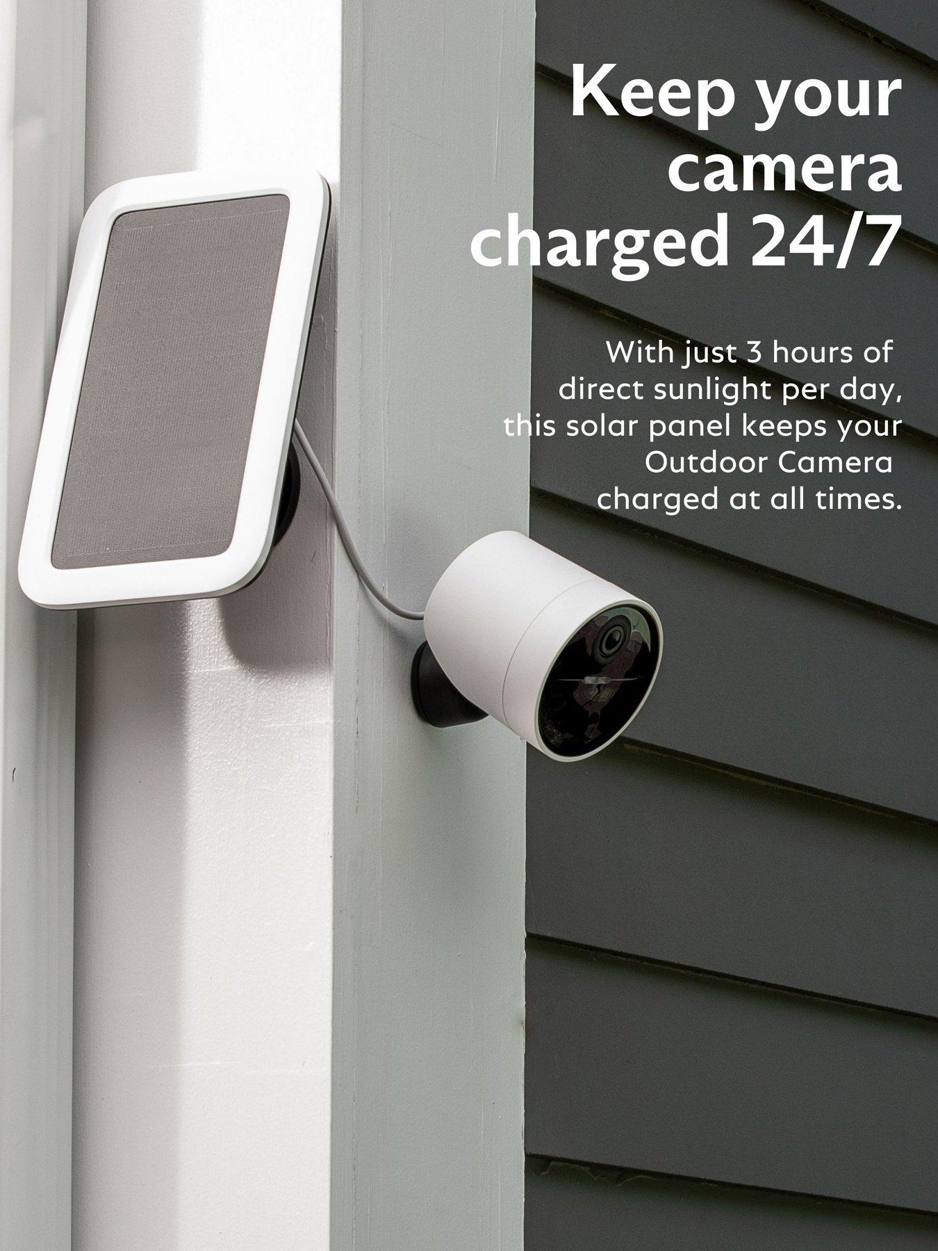  image of simplisafe-outdoor-camera-solar-panel