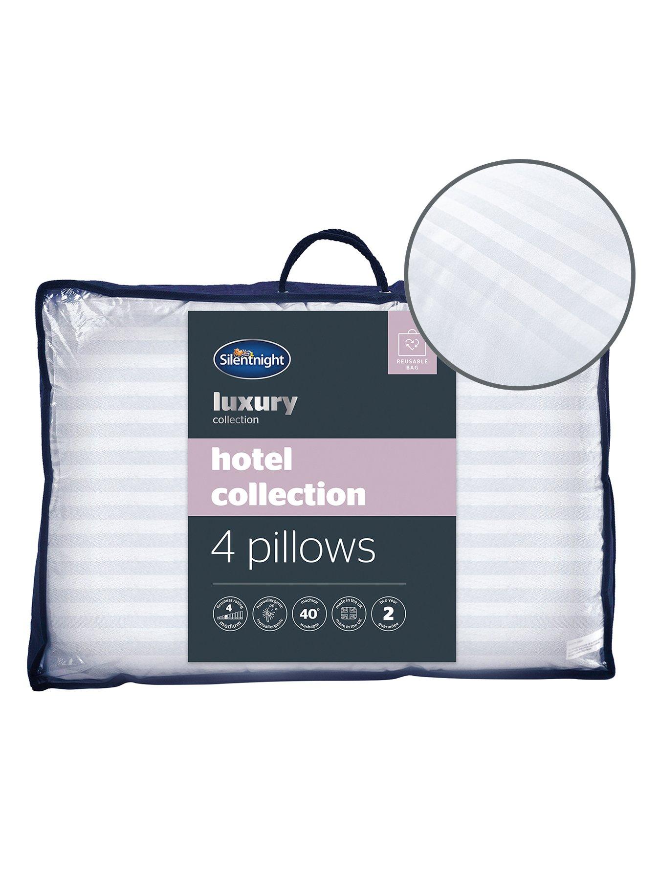 Silentnight Luxury Hotel Collection Pillow - 4 Pack