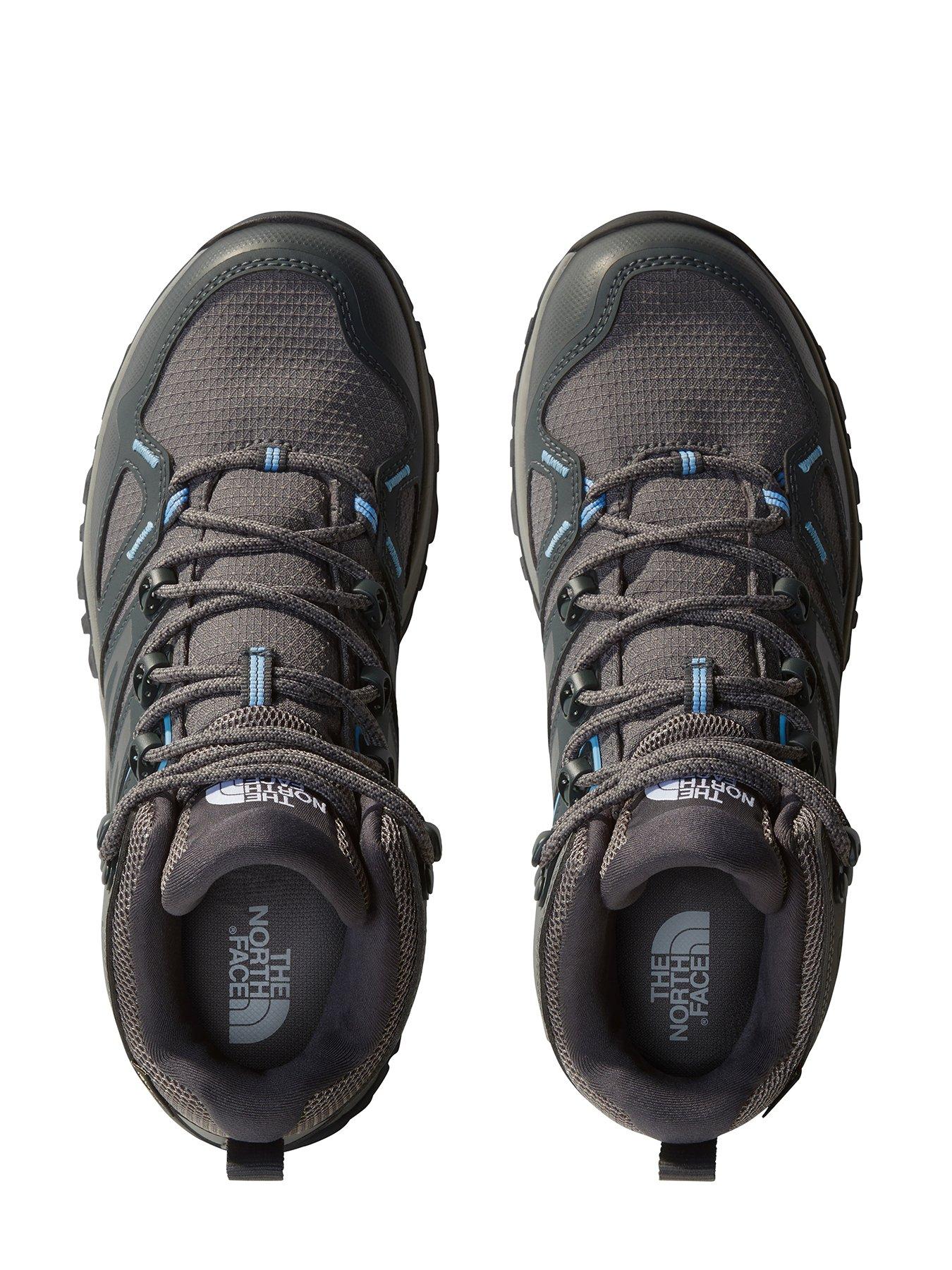  image of the-north-face-womens-hedgehog-mid-gore-tex-hiking-bootss-grey