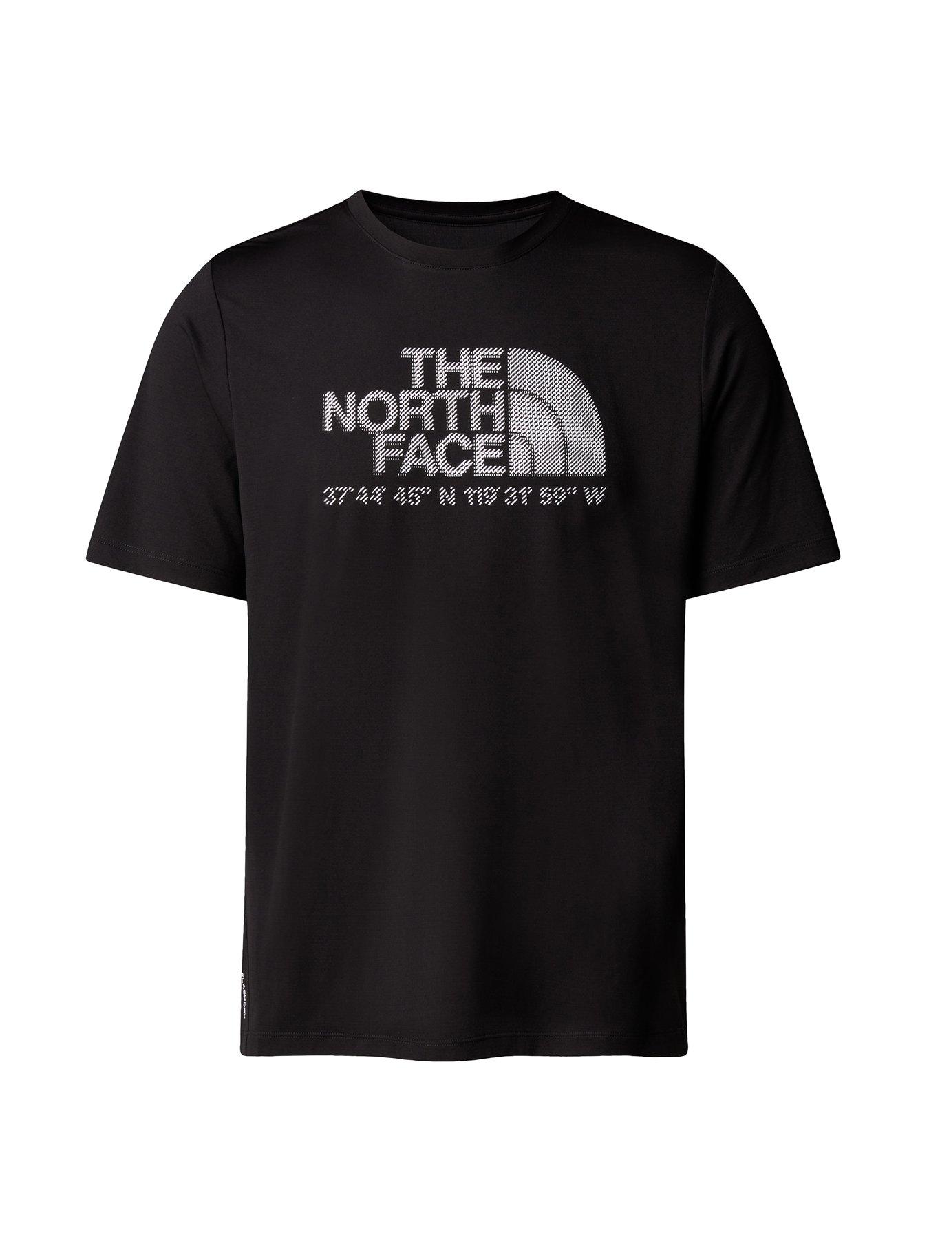 THE NORTH FACE Men's 24/7 Logo Graphic Short Sleeve Tee - Black