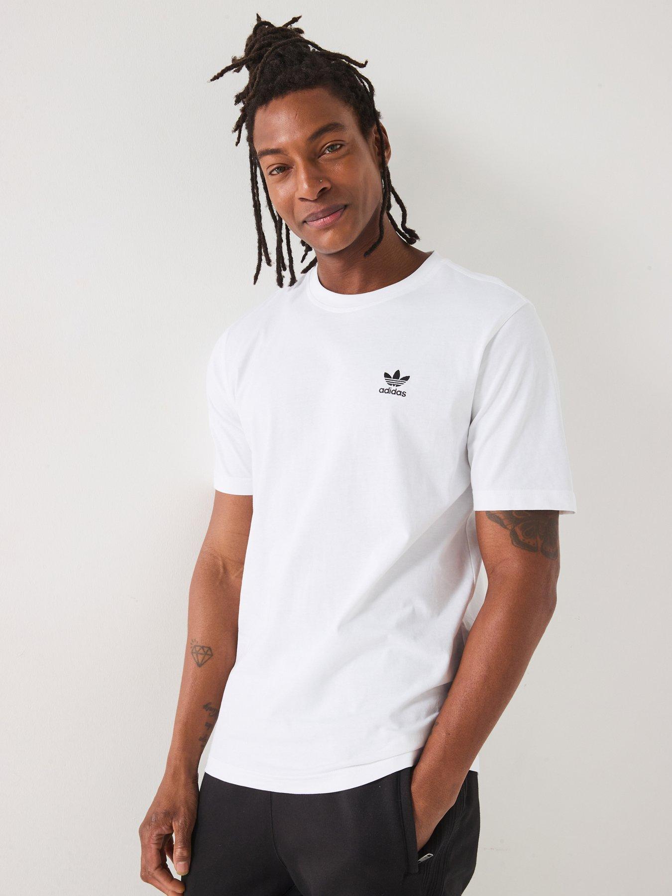 adidas Originals Mens Trefoil Essentials T-Shirt - White
