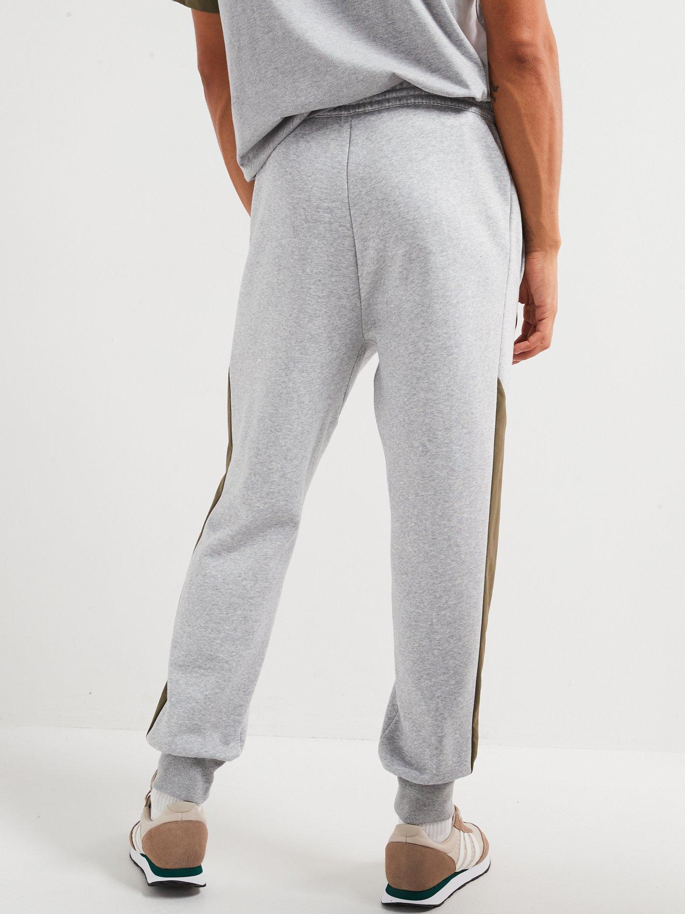  image of adidas-sportswear-mens-essential-colourblock-pant-grey