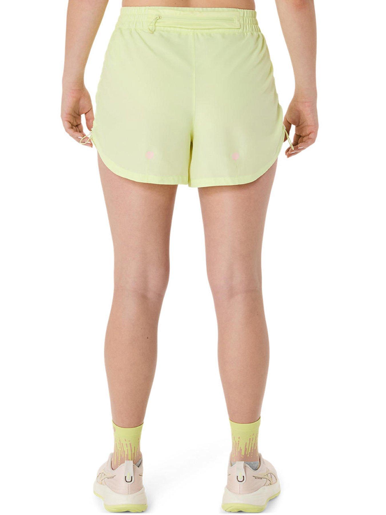 Image 2 of 6 of Asics Run Adjustable 4In &nbsp;Short - Yellow