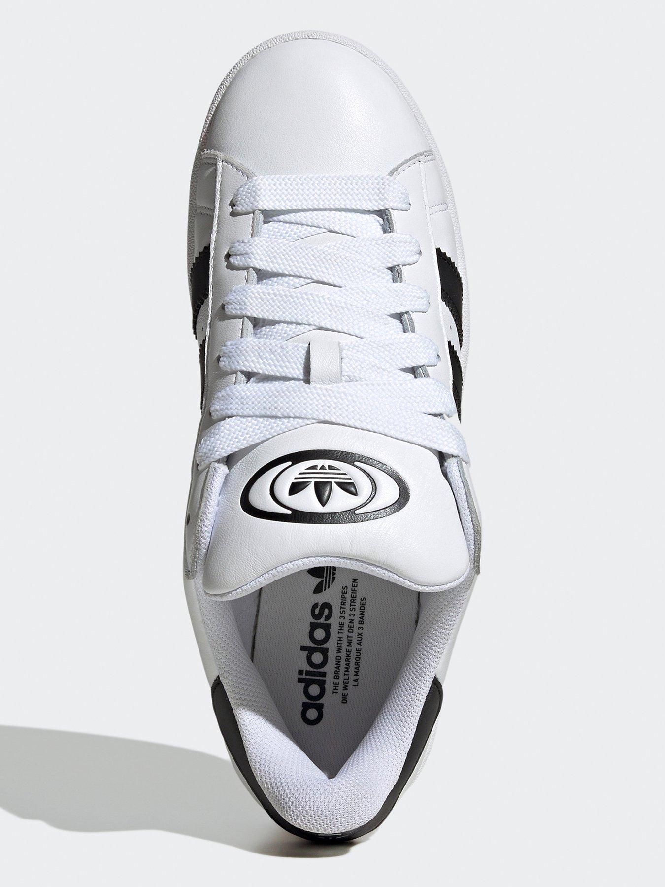  image of adidas-originals-unisex-campus-00s-trainers-whiteblack