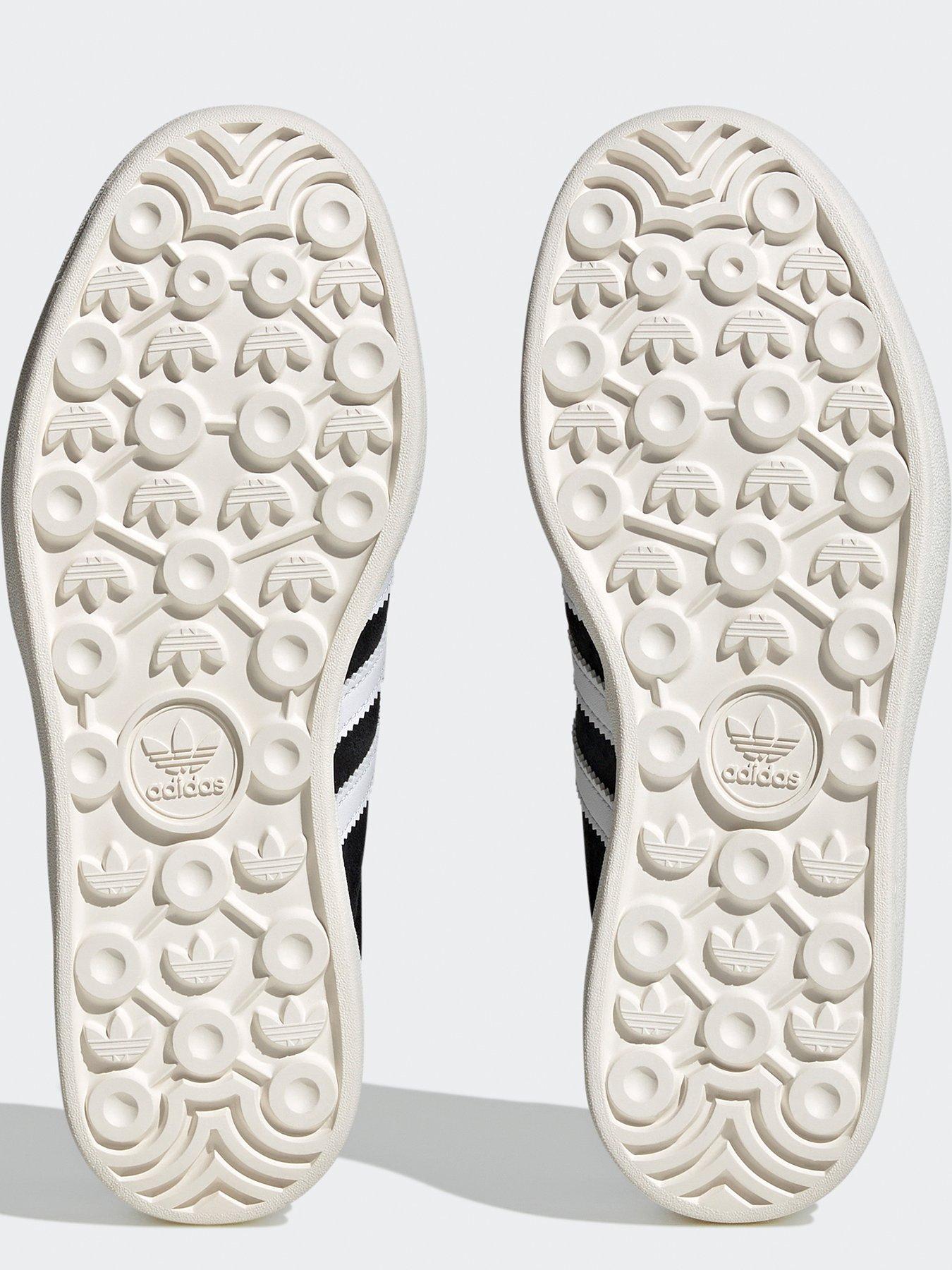  image of adidas-originals-womens-gazelle-bold-trainers-black