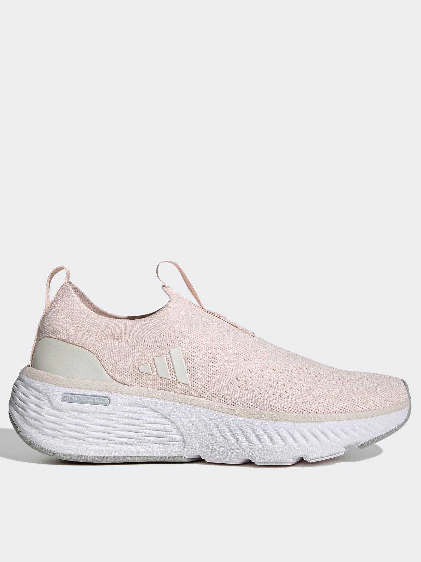  image of adidas-sportswear-womens-cloudfoam-go-sock-trainers-pink
