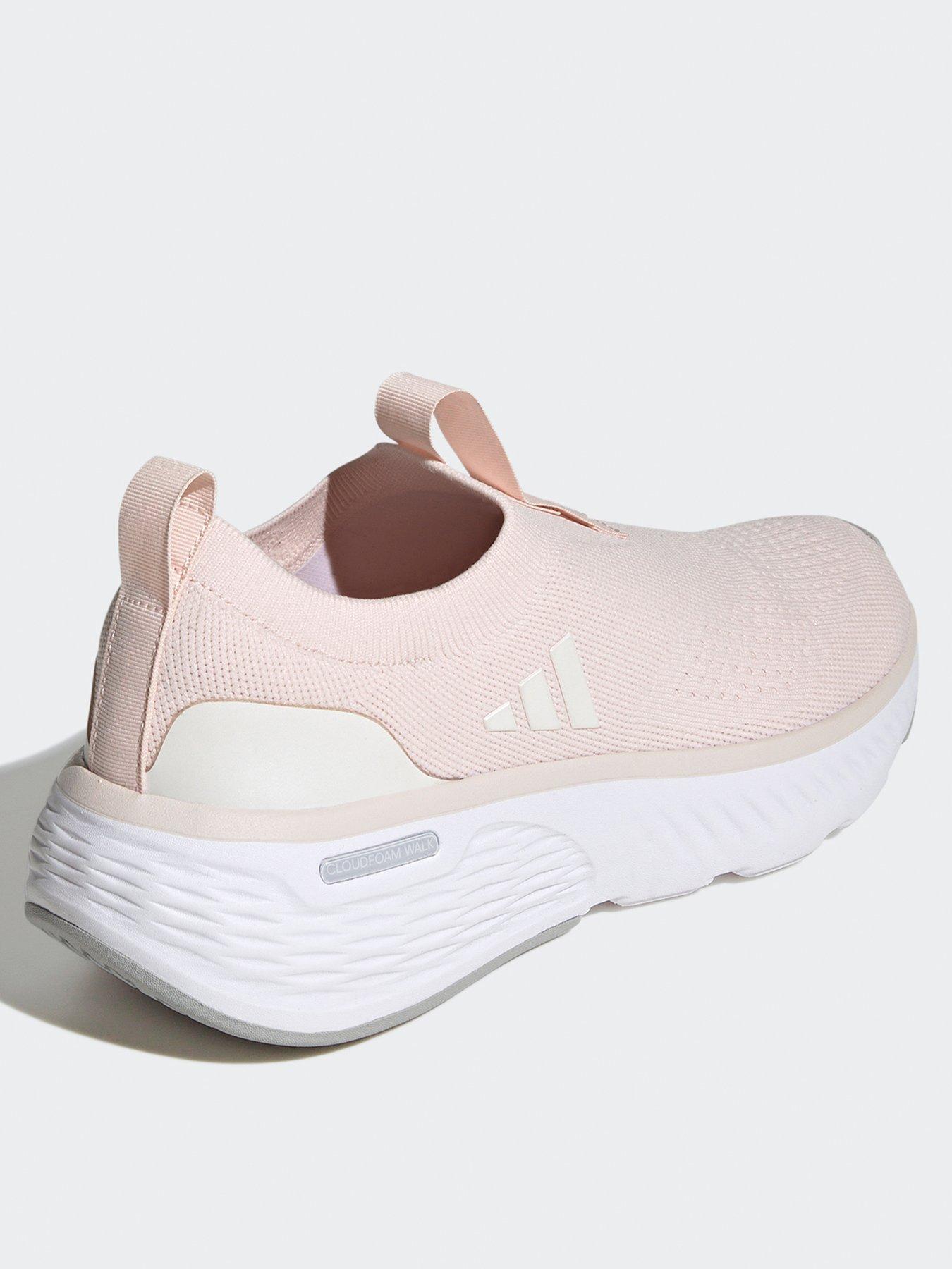  image of adidas-sportswear-womens-cloudfoam-go-sock-trainers-pink