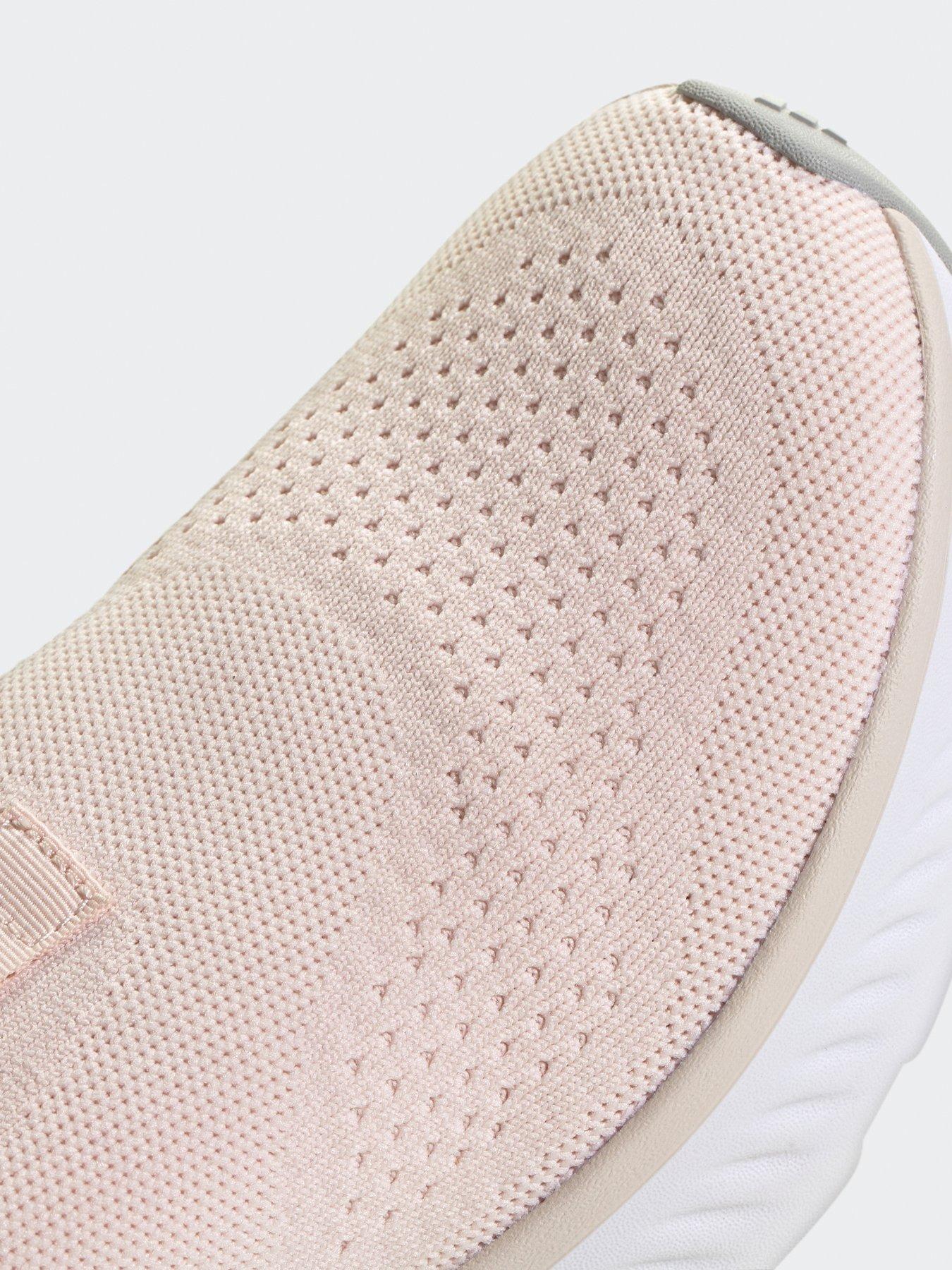  image of adidas-sportswear-womens-cloudfoam-go-sock-trainers-pink