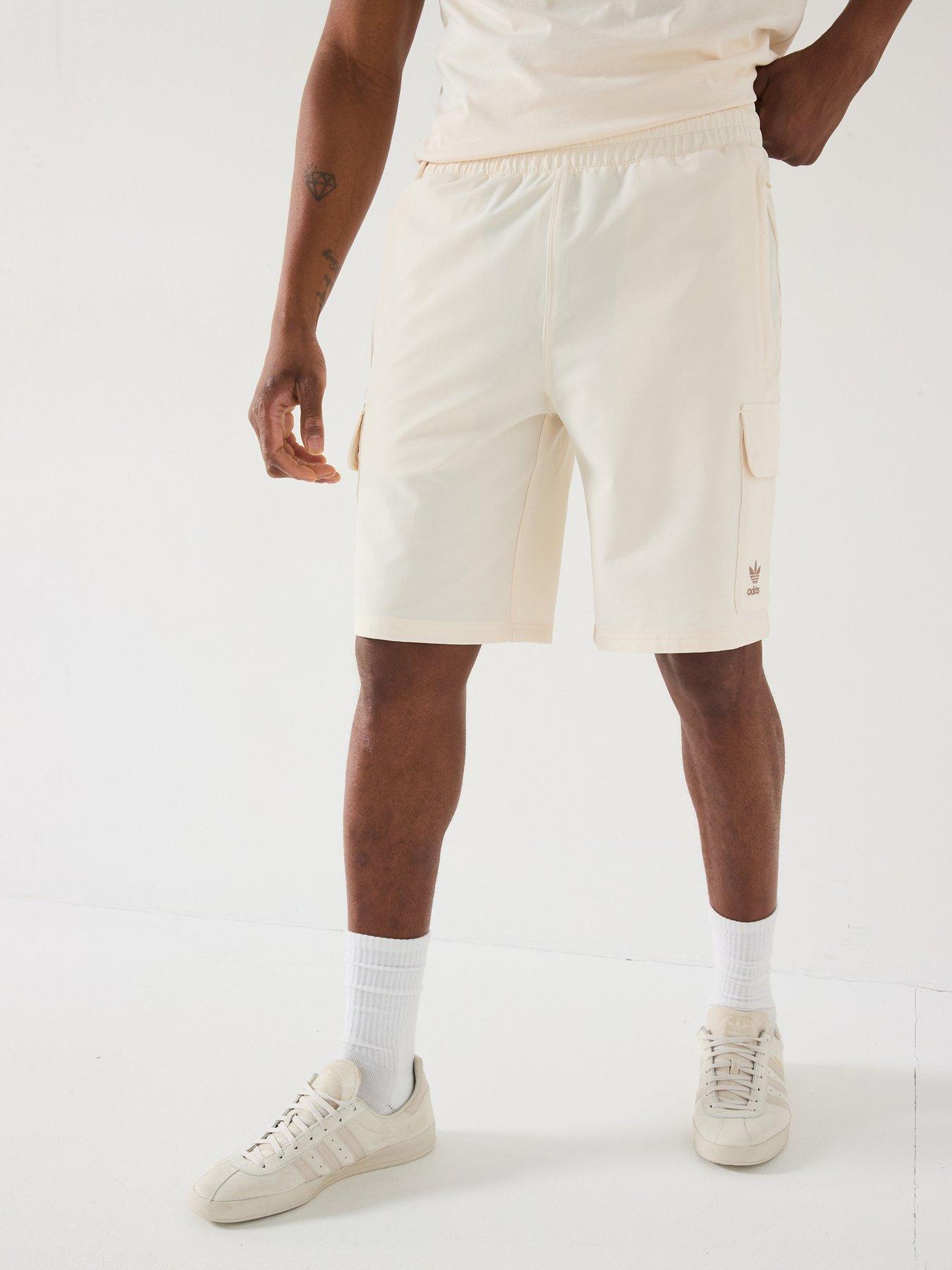 adidas Originals Men's Trefoil Essentials Woven Shorts Wonder