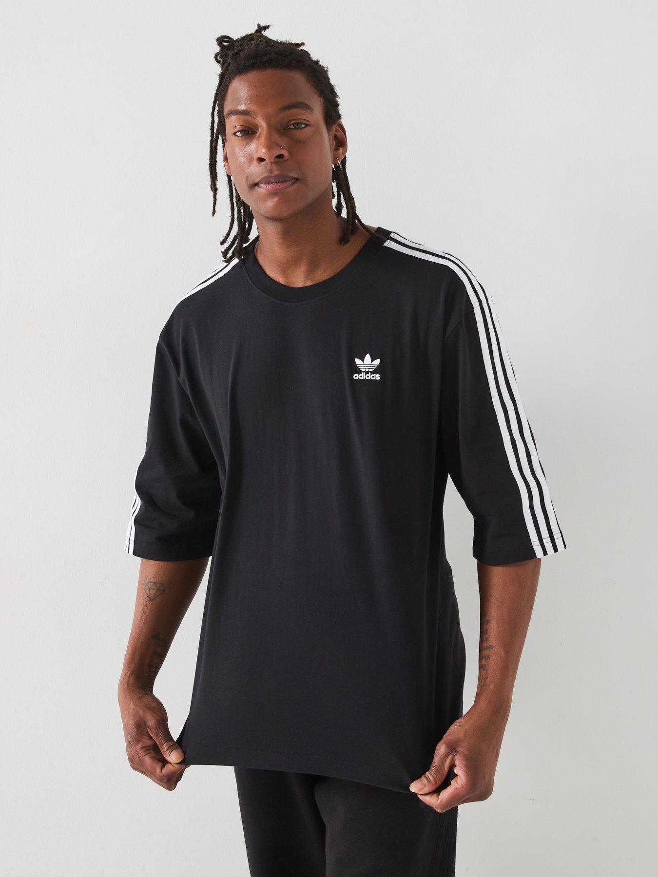 adidas Originals Mens Oversized T-Shirt - Black