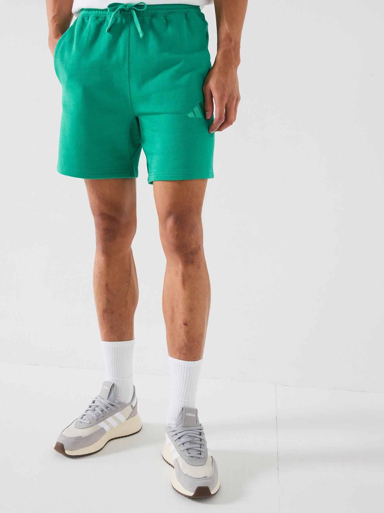 undefined Men's All SZN French Terry Shorts - Semi Court Green