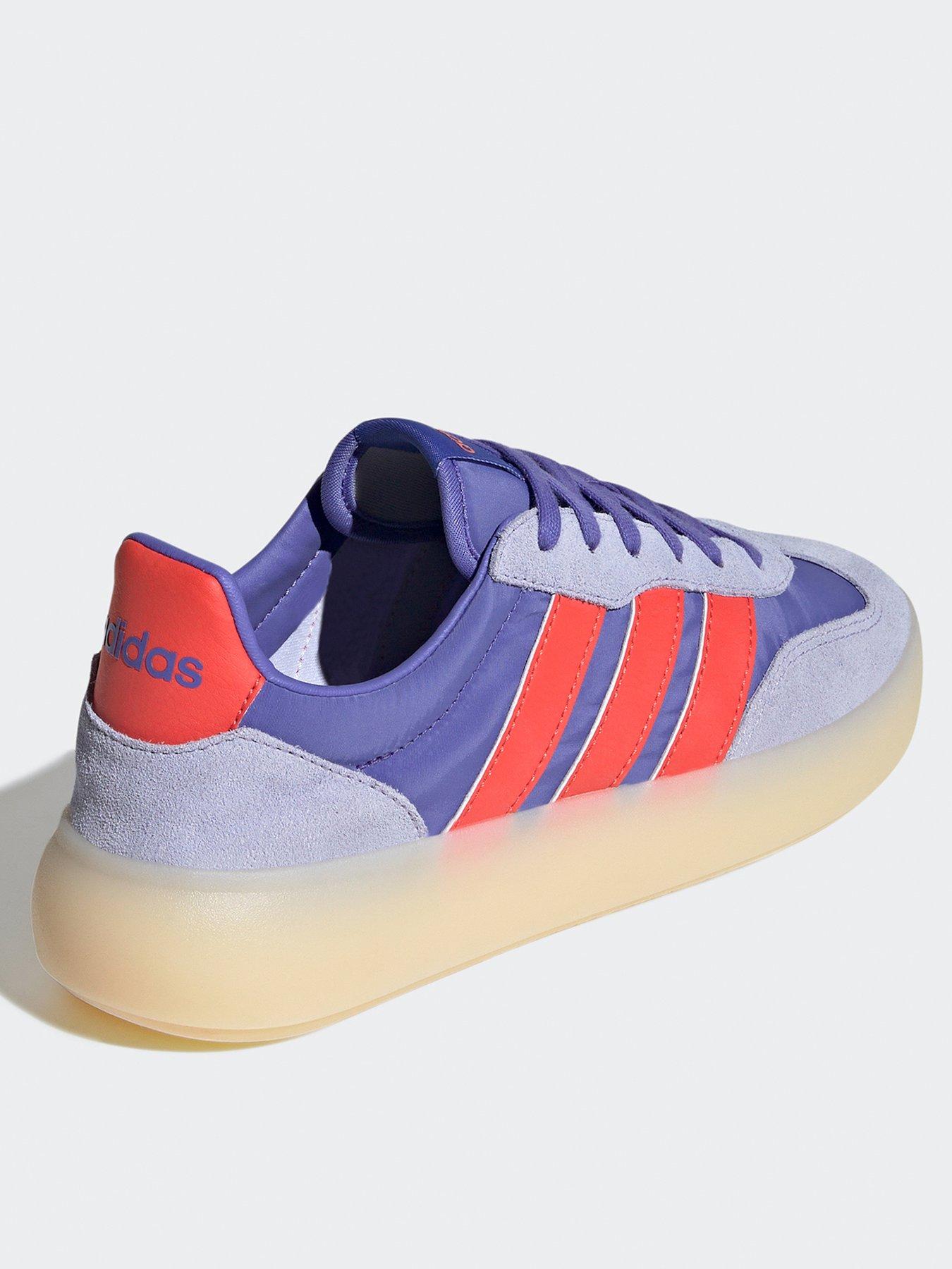  image of adidas-sportswear-womens-barreda-decode-trainers-purple-violetbright-red