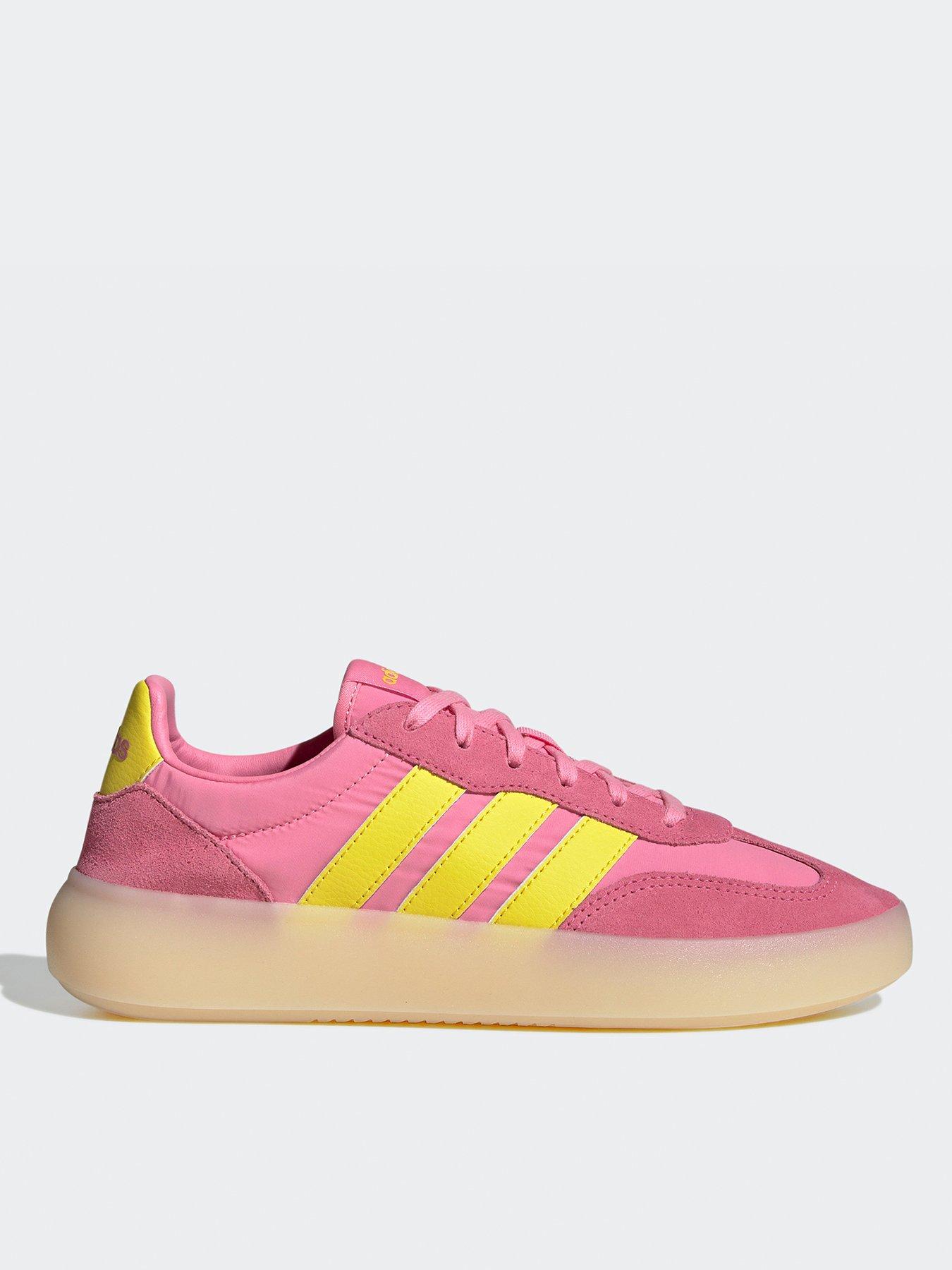  image of adidas-sportswear-womens-barreda-decode-trainers-pulse-magentayellowbliss-pink