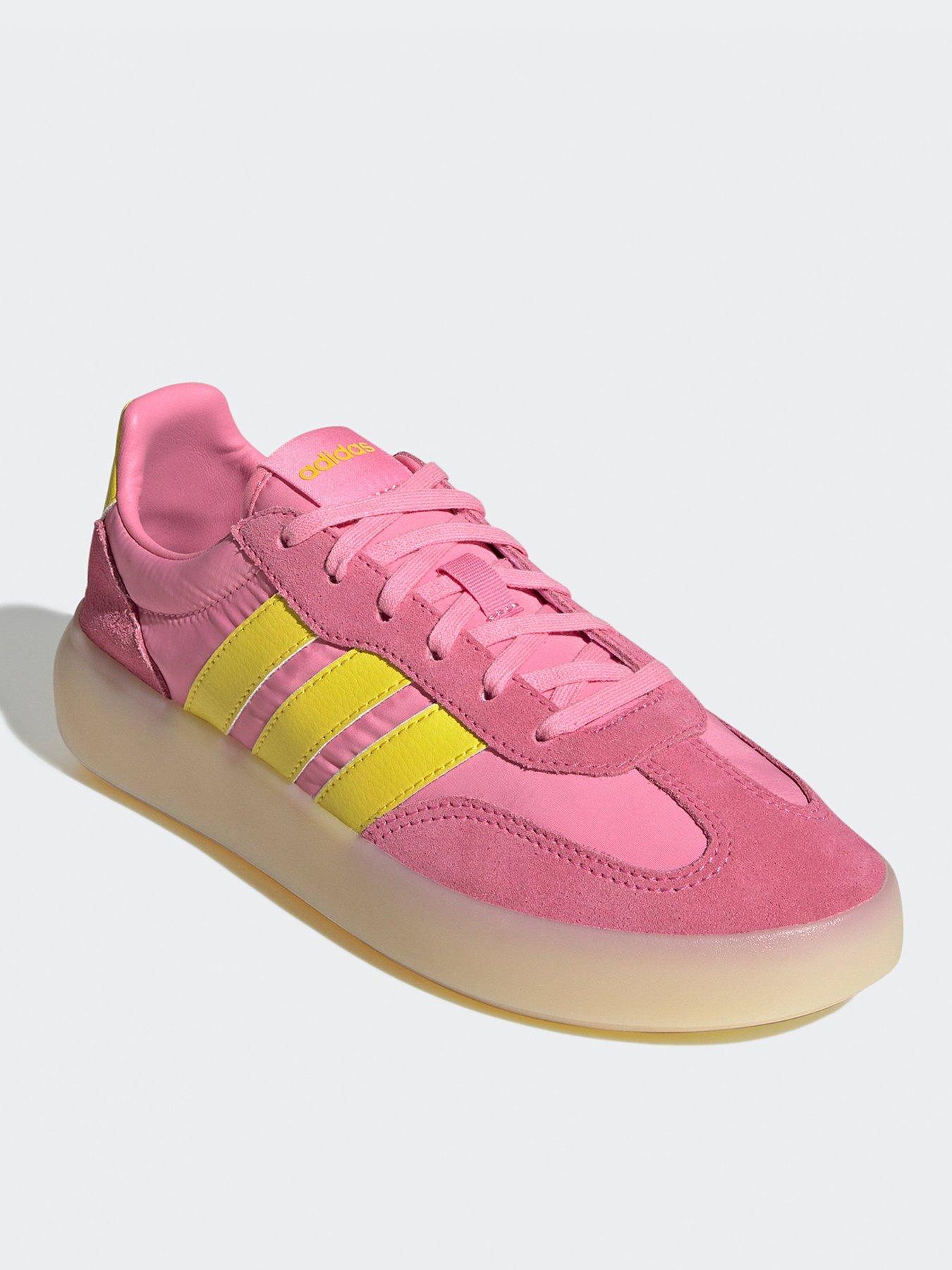  image of adidas-sportswear-womens-barreda-decode-trainers-pulse-magentayellowbliss-pink