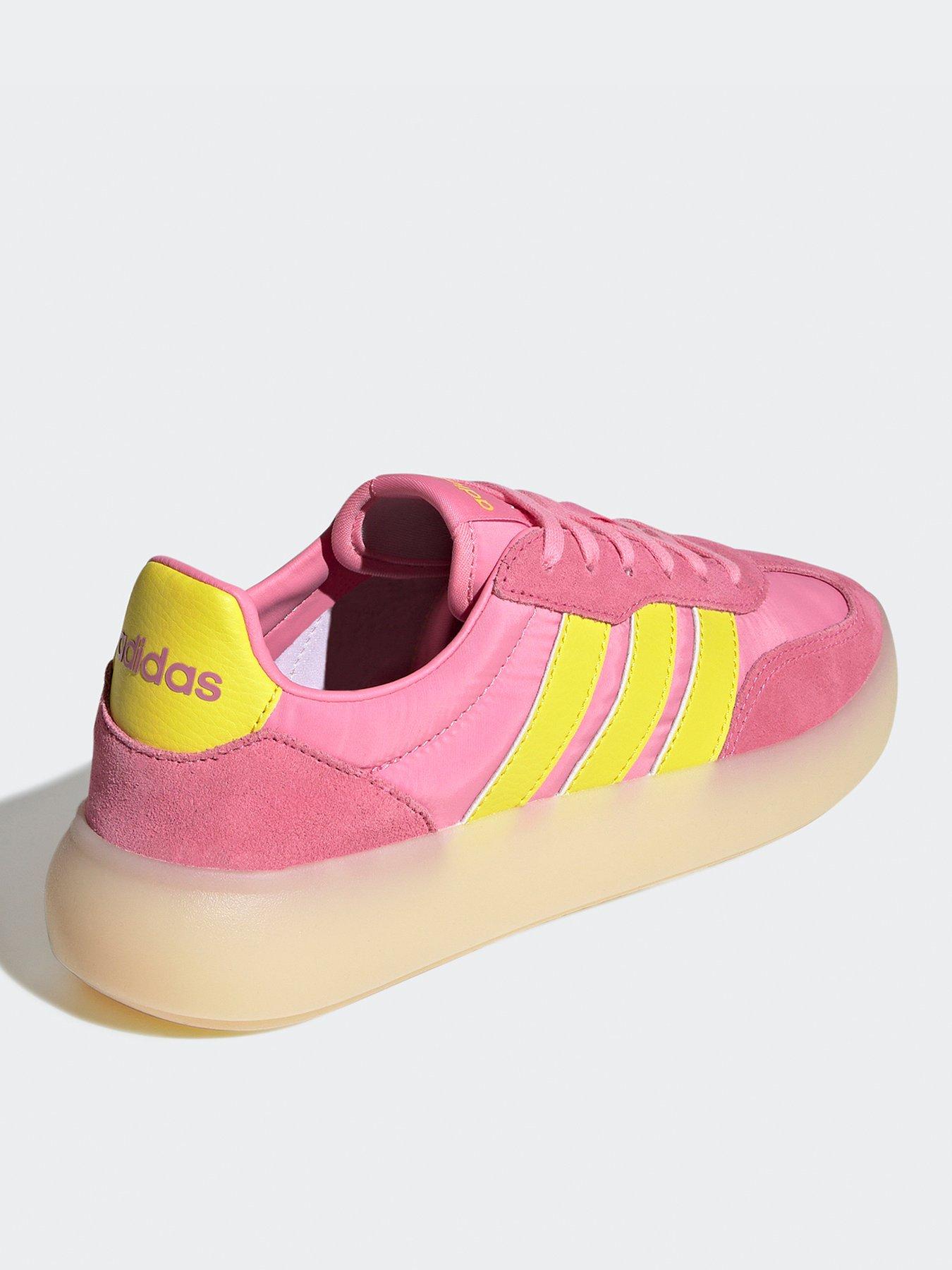  image of adidas-sportswear-womens-barreda-decode-trainers-pulse-magentayellowbliss-pink
